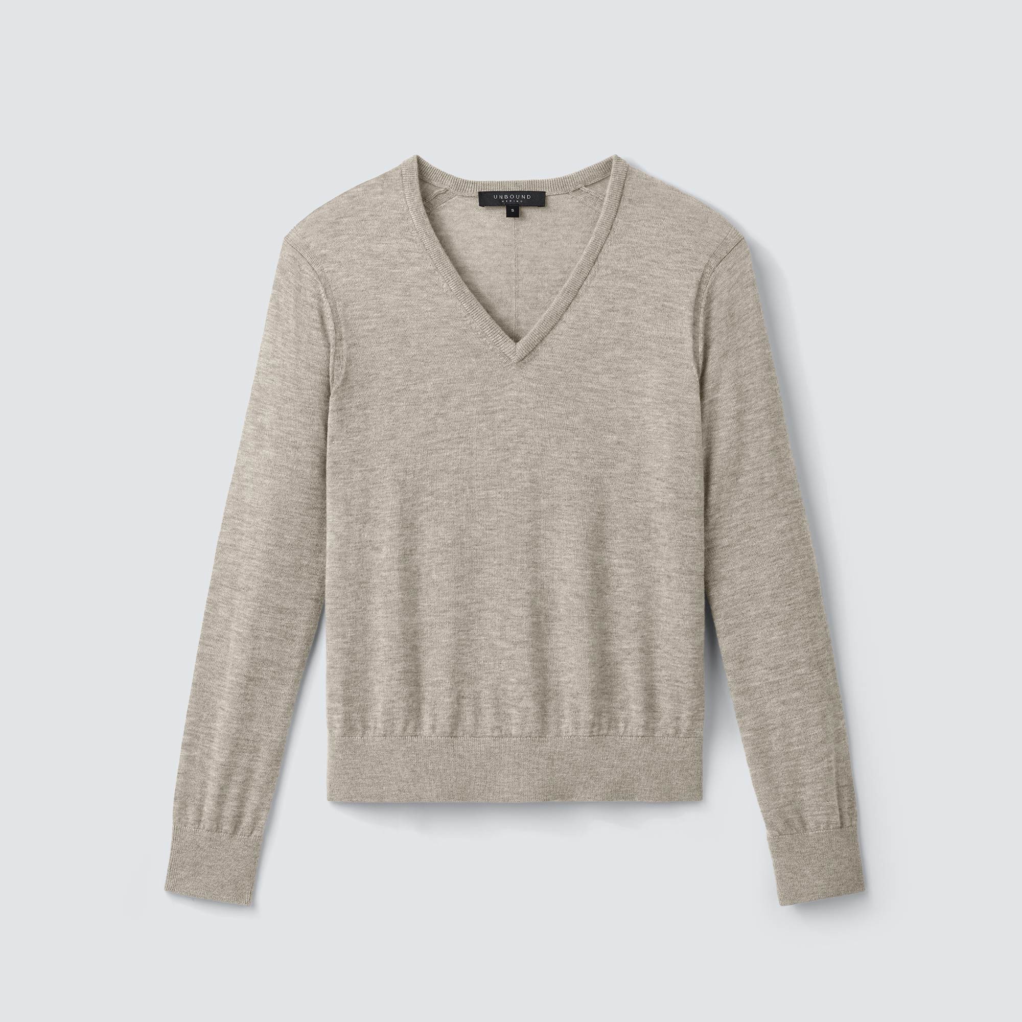 Women's Merino V-Neck Sweater - Image 18