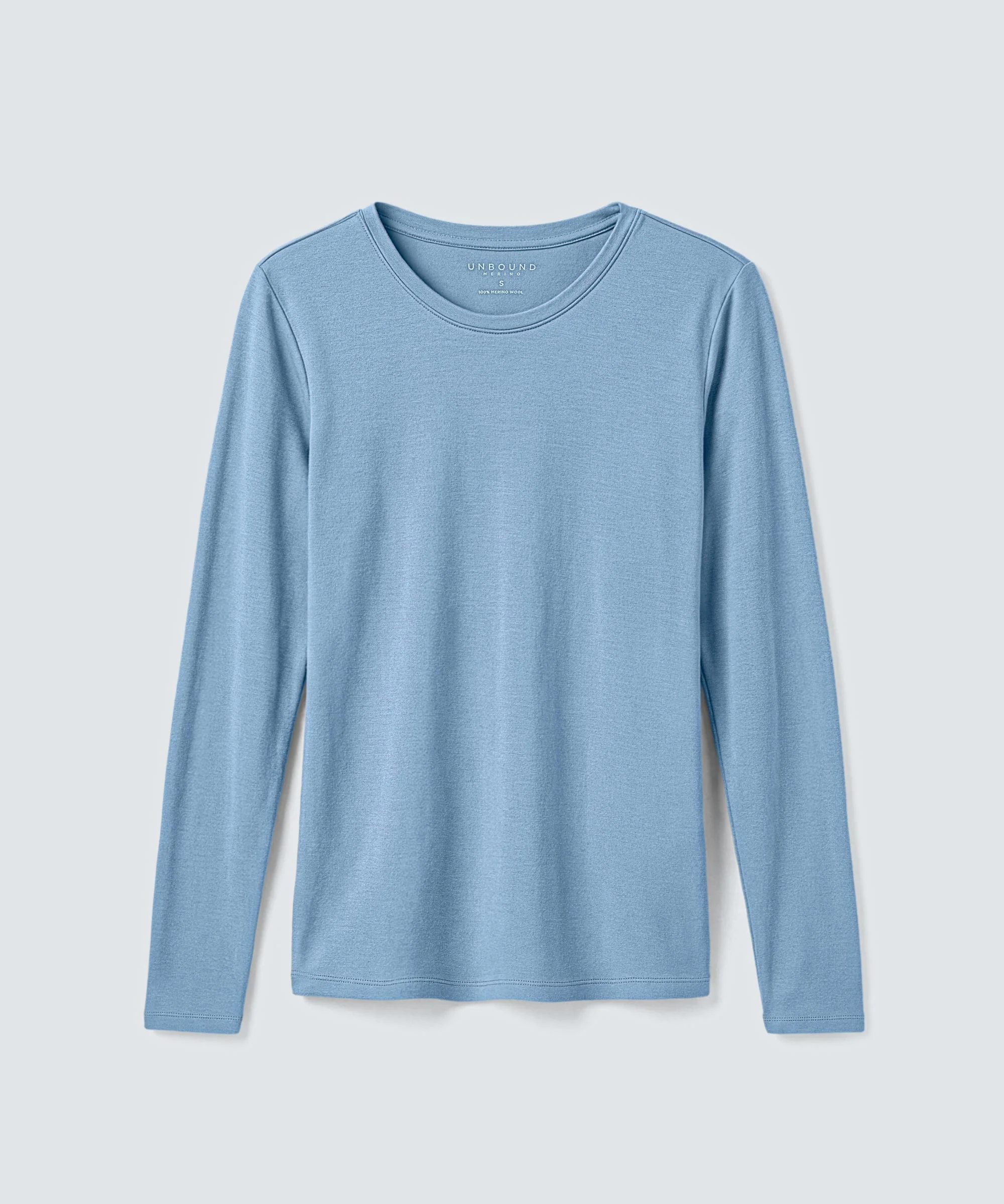 Women's Long Sleeve Merino Crew - Image 100