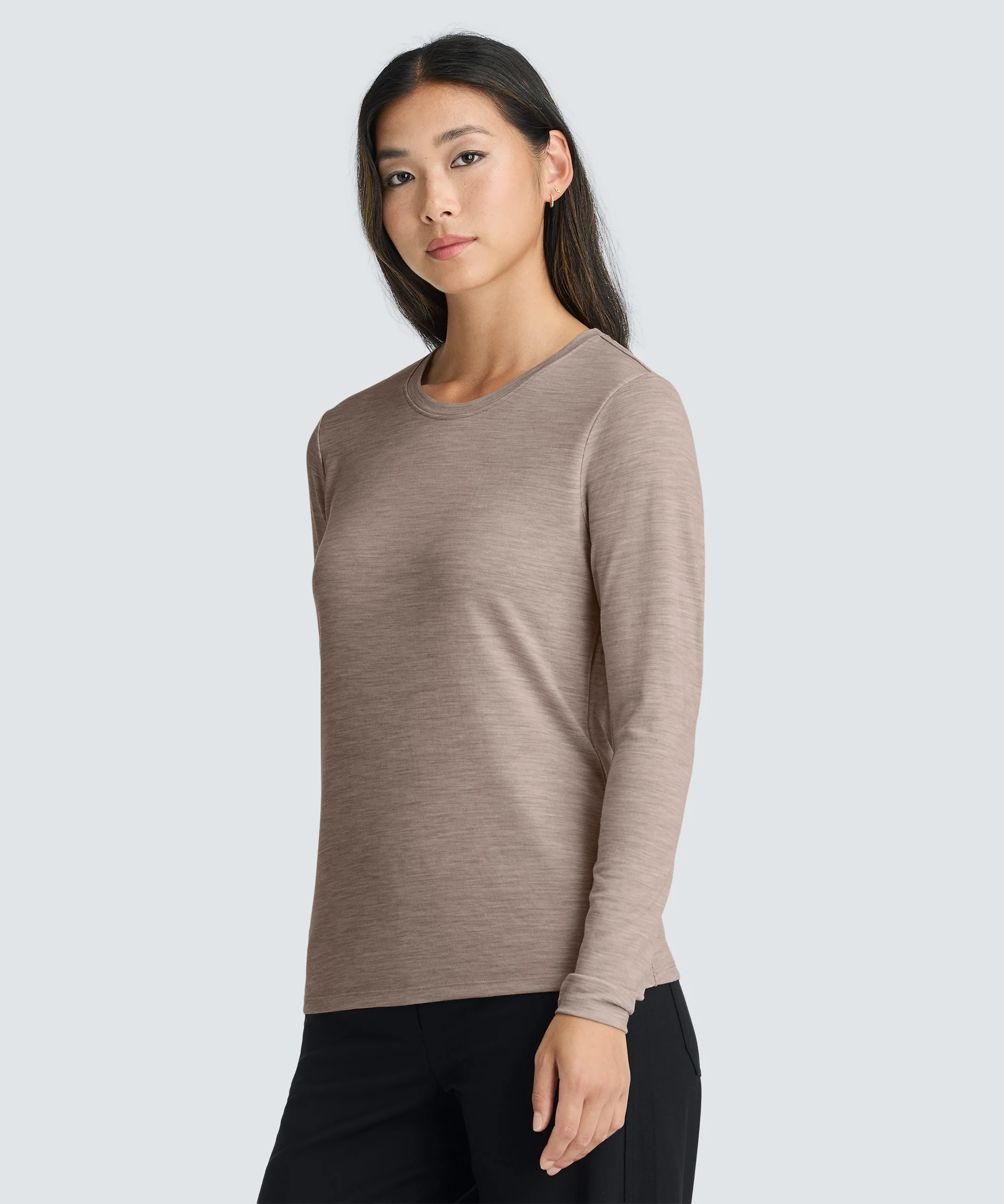 Women's Long Sleeve Merino Crew - Image 104