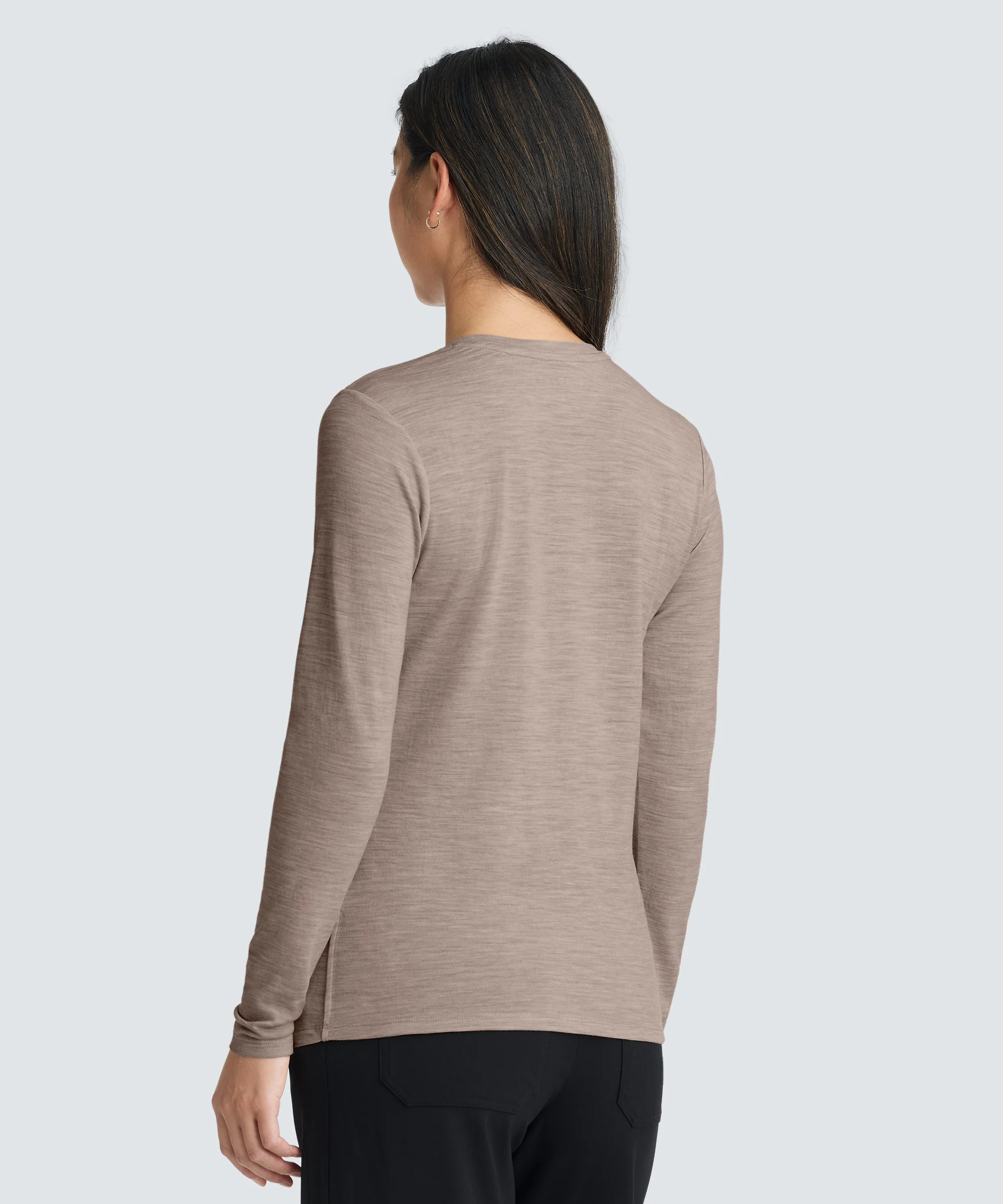 Women's Long Sleeve Merino Crew - Image 105