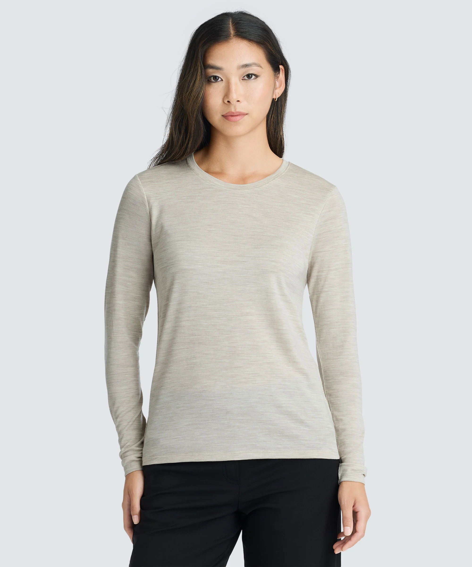 Women's Long Sleeve Merino Crew - Image 18