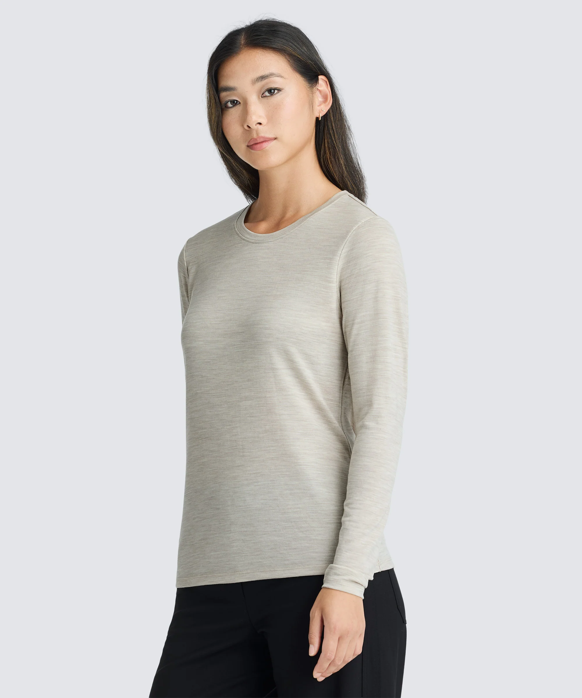 Women's Long Sleeve Merino Crew - Image 21