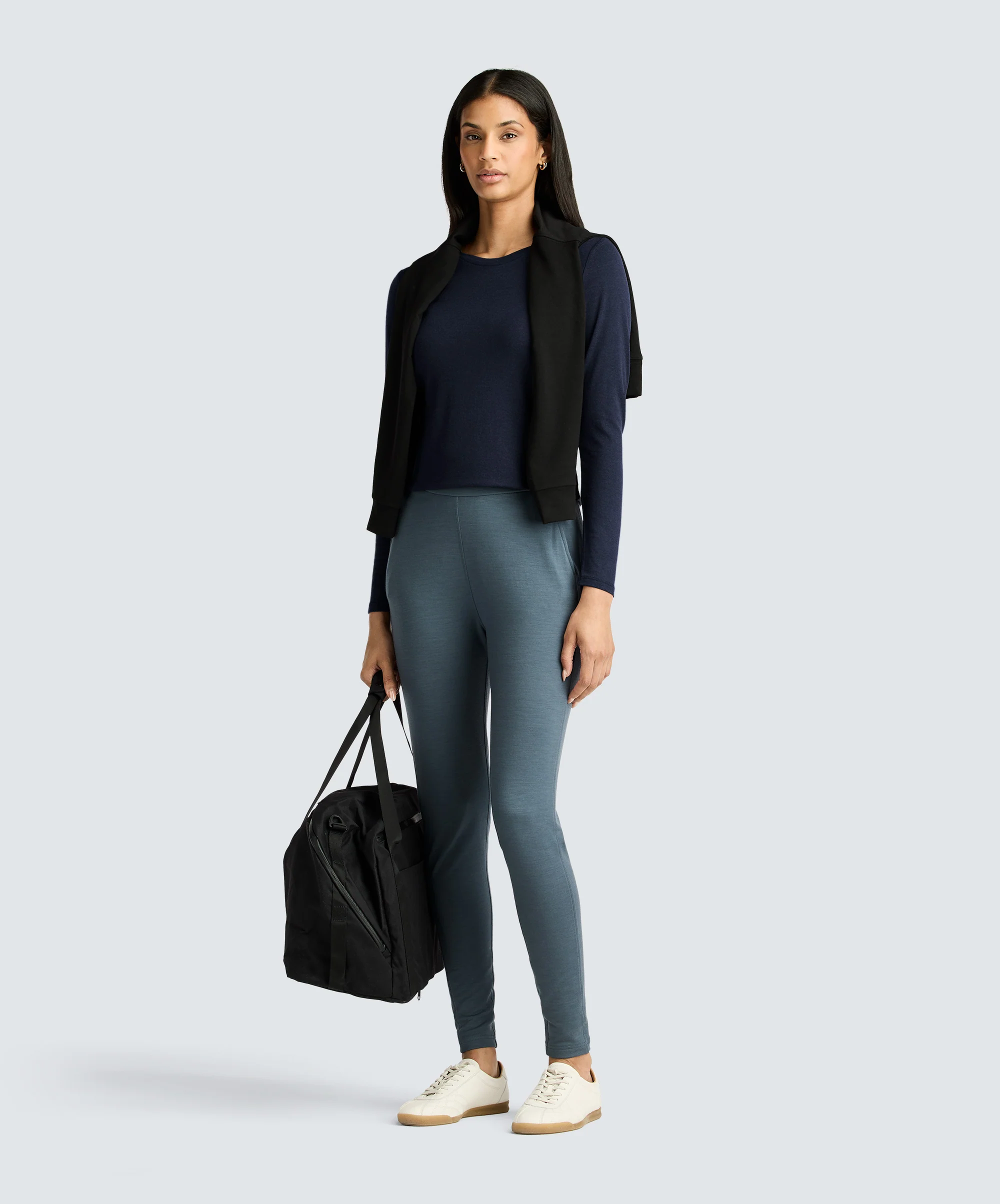 Women's Long Sleeve Merino Crew - Image 30