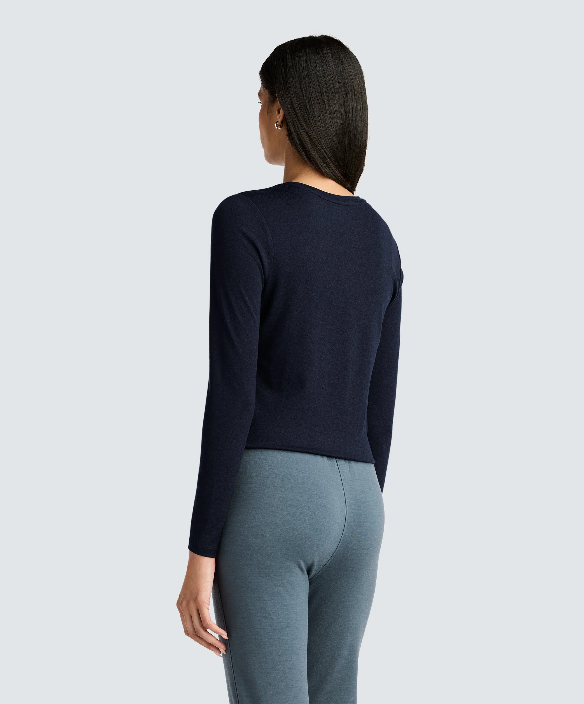 Women's Long Sleeve Merino Crew - Image 32
