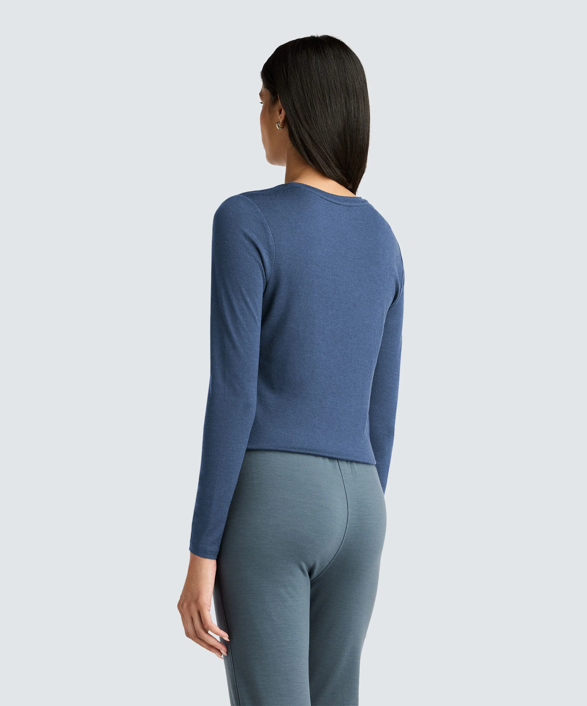Women's Long Sleeve Merino Crew - Image 42