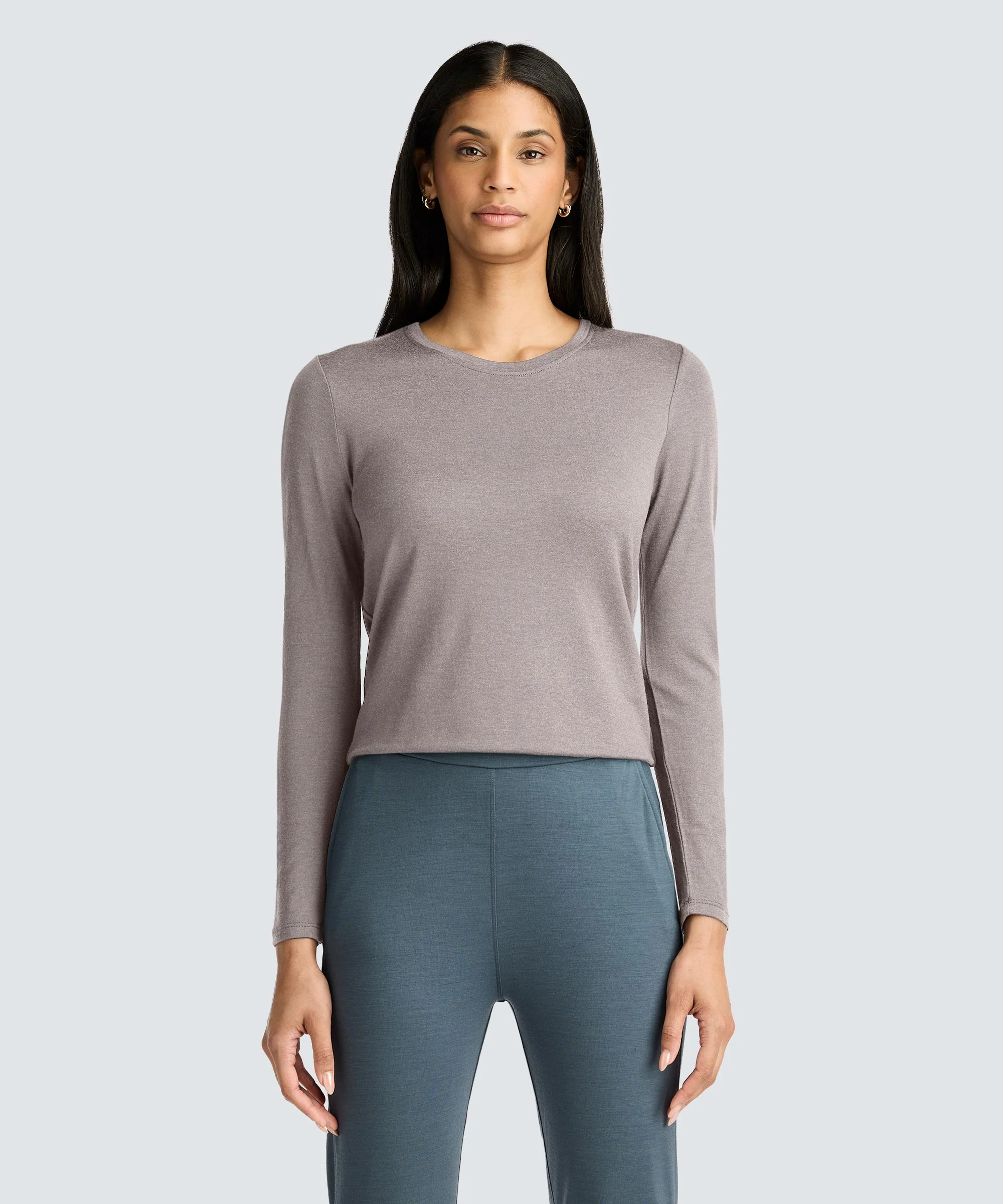 Women's Long Sleeve Merino Crew - Image 50