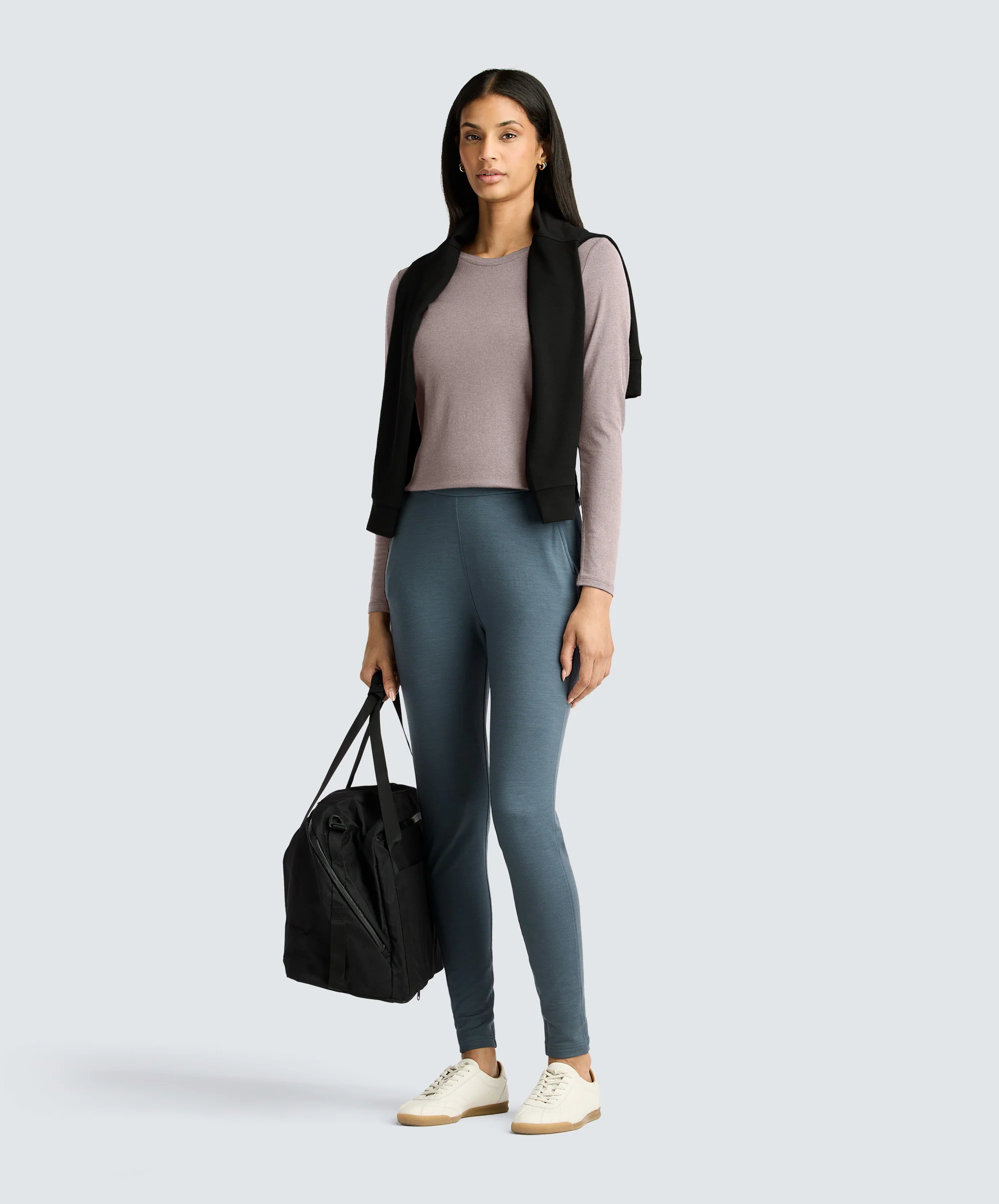 Women's Long Sleeve Merino Crew - Image 51
