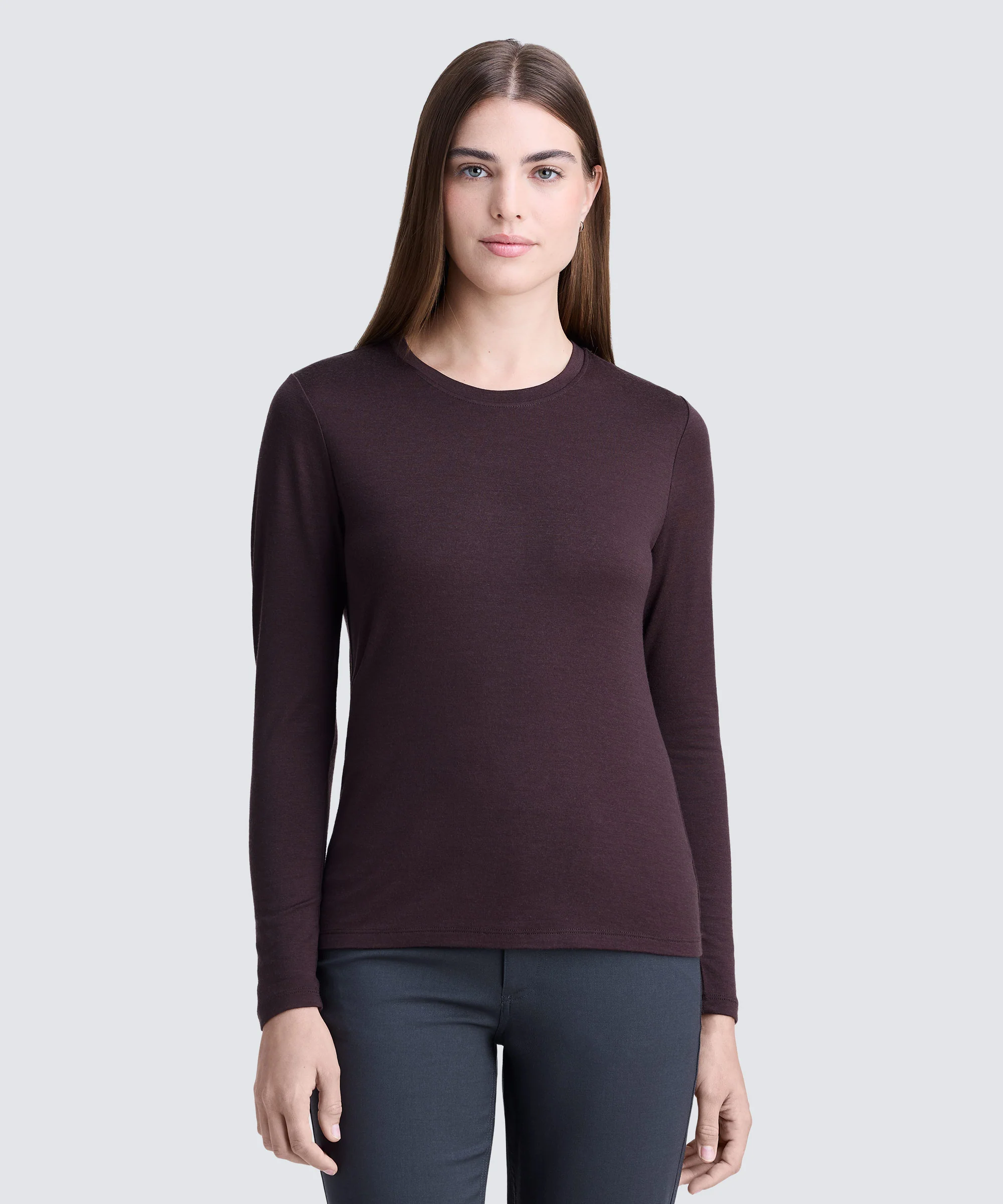 Women's Long Sleeve Merino Crew - Image 55