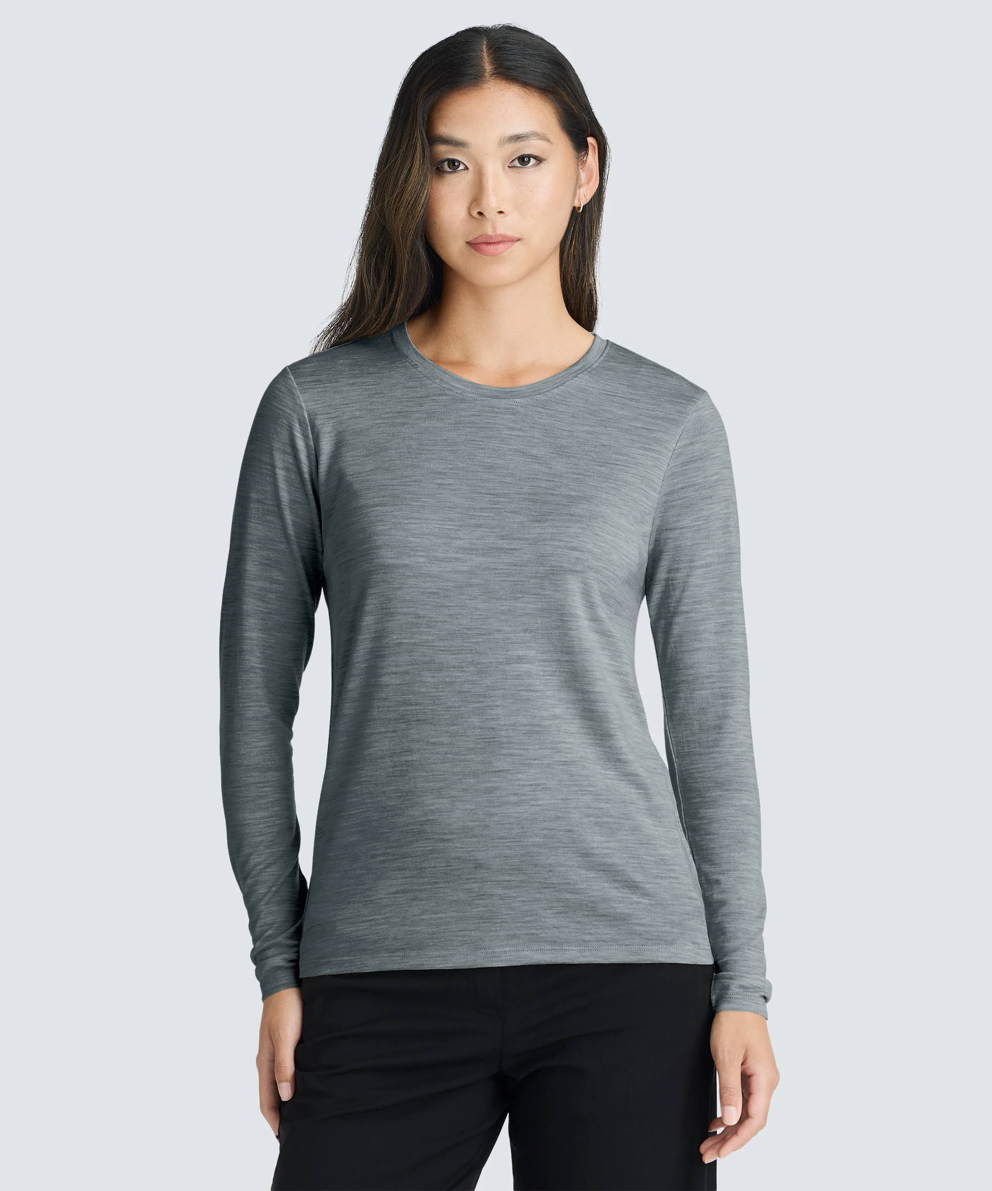 Women's Long Sleeve Merino Crew - Image 69