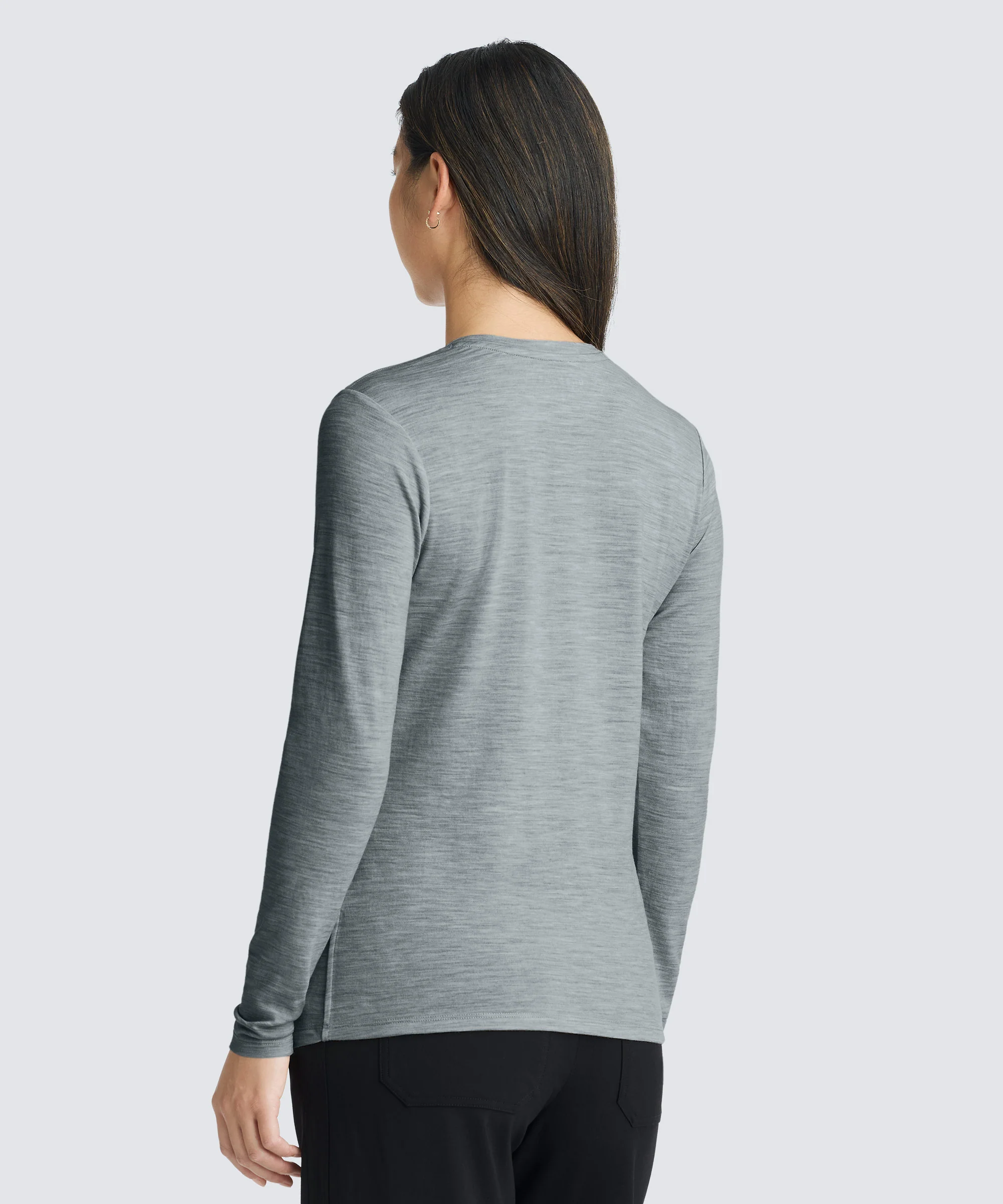Women's Long Sleeve Merino Crew - Image 73