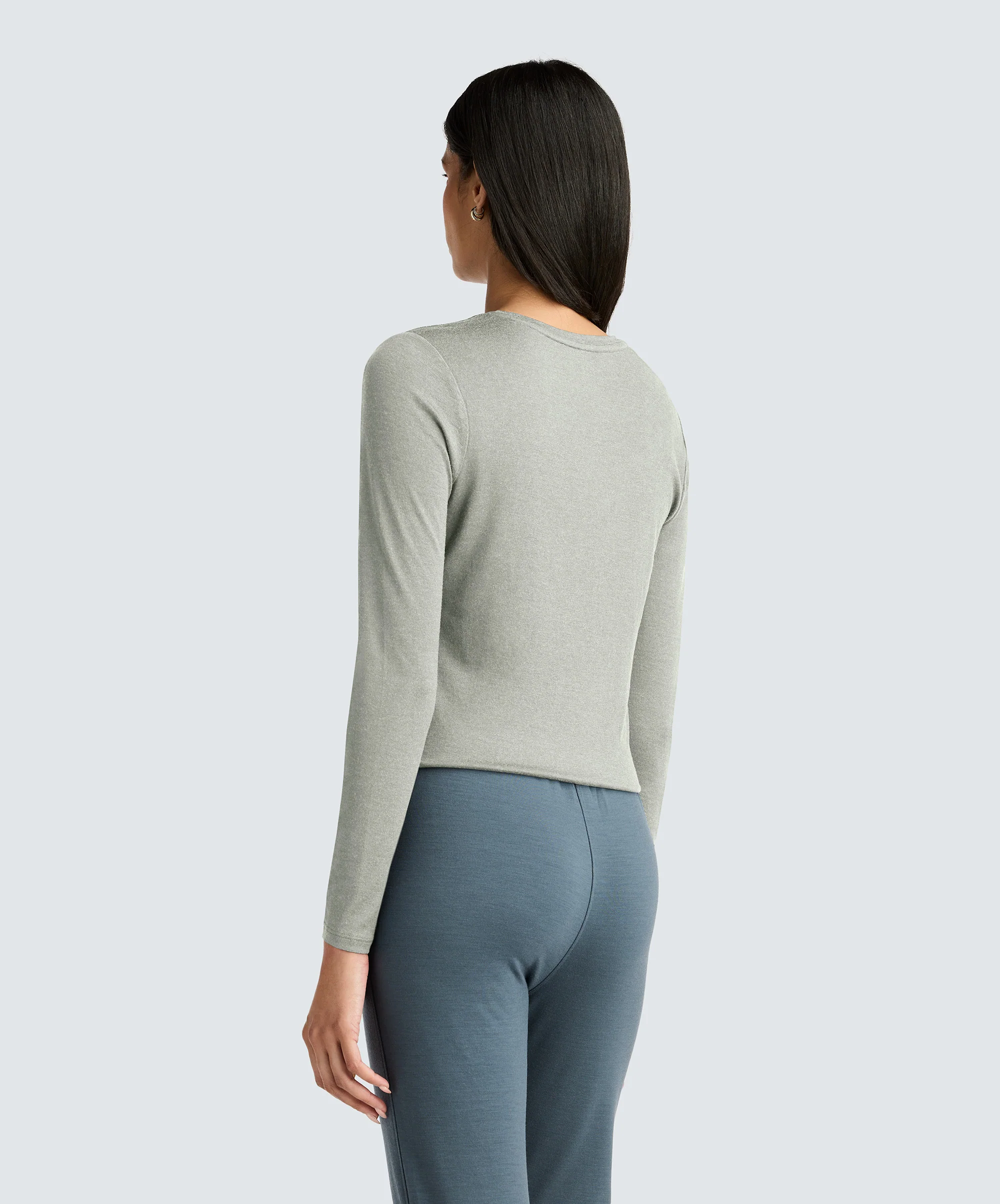Women's Long Sleeve Merino Crew - Image 78