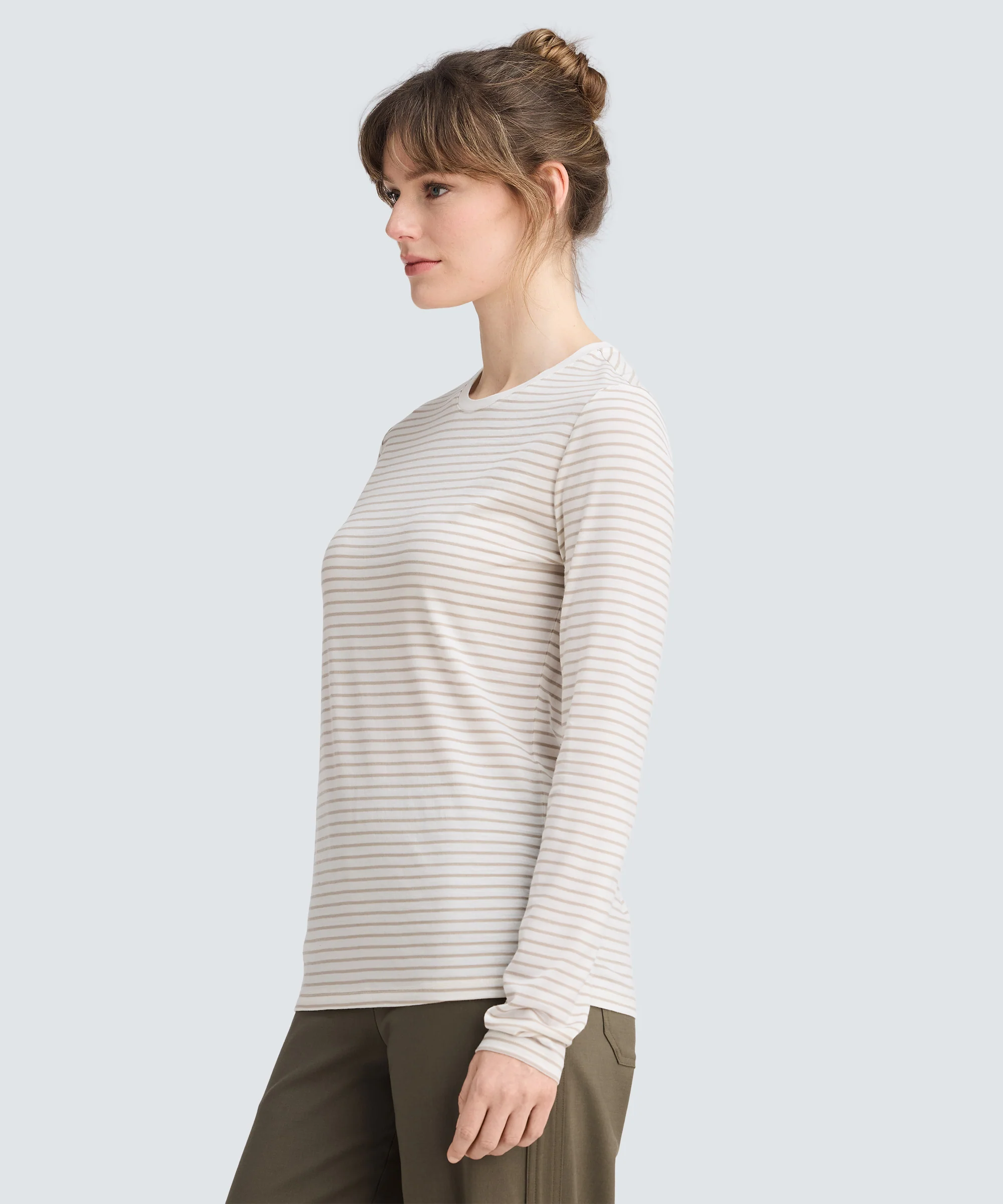 Women's Long Sleeve Merino Crew - Image 83