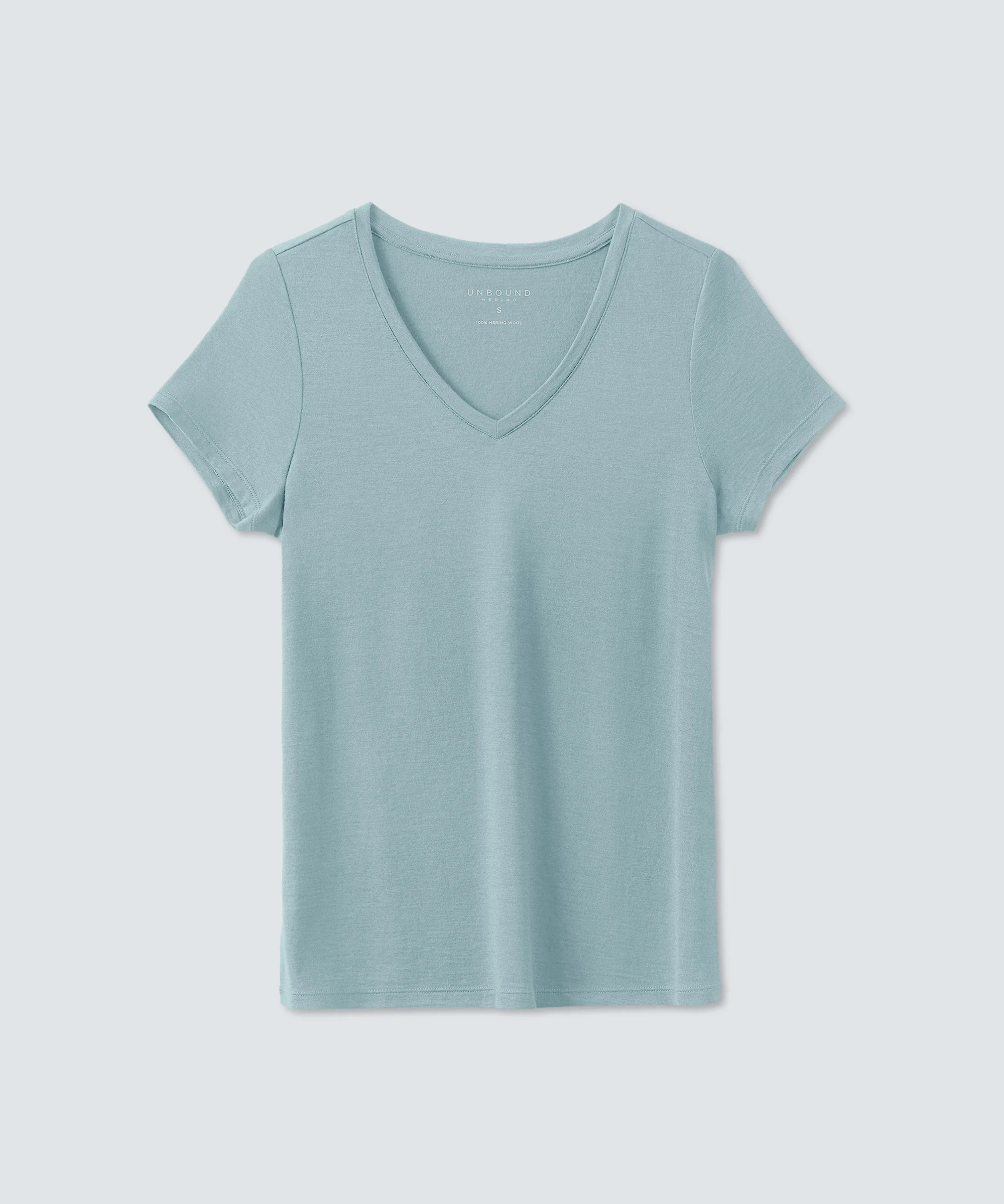Women's Merino V-Neck T-Shirt - Image 100