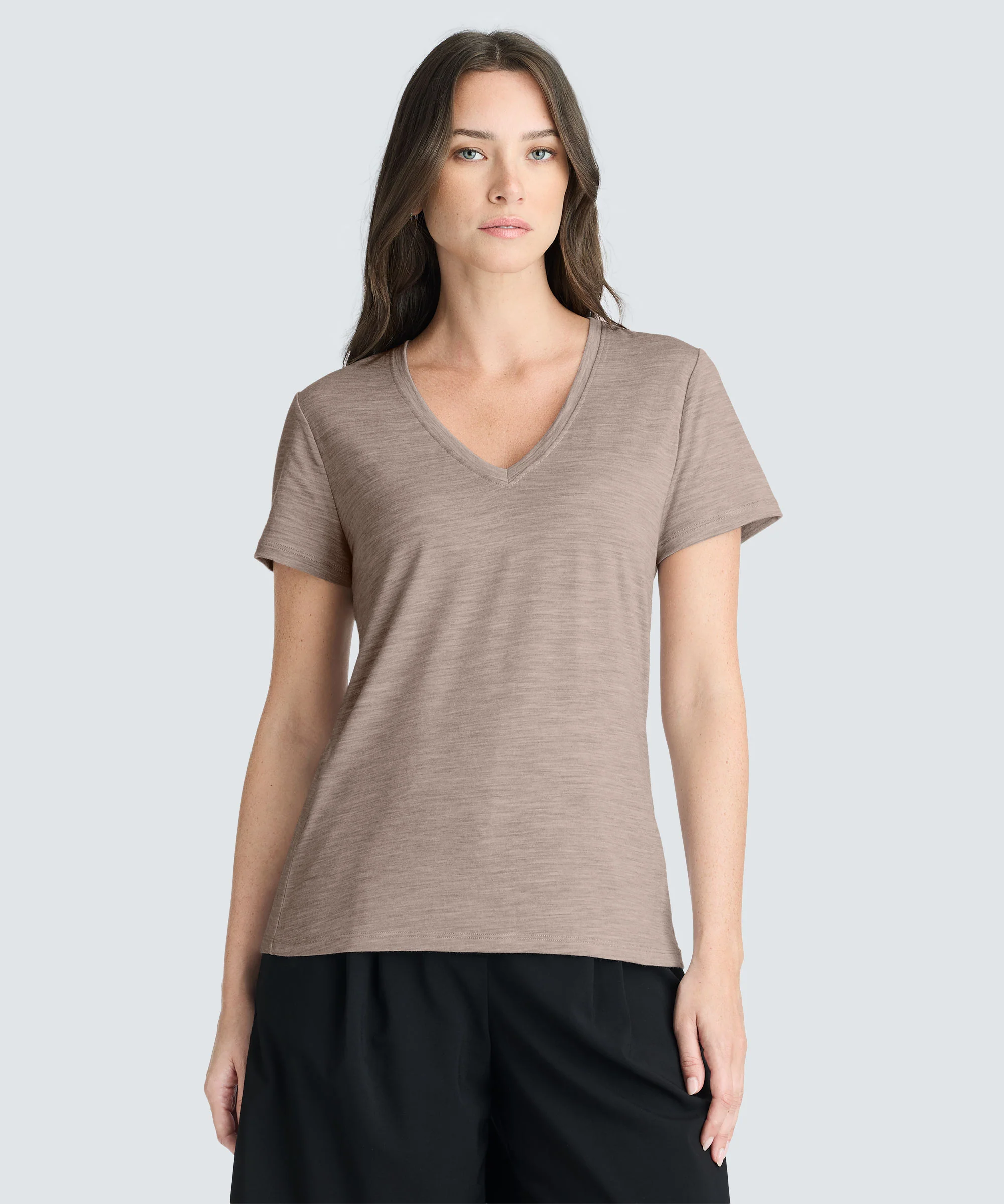 Women's Merino V-Neck T-Shirt - Image 107