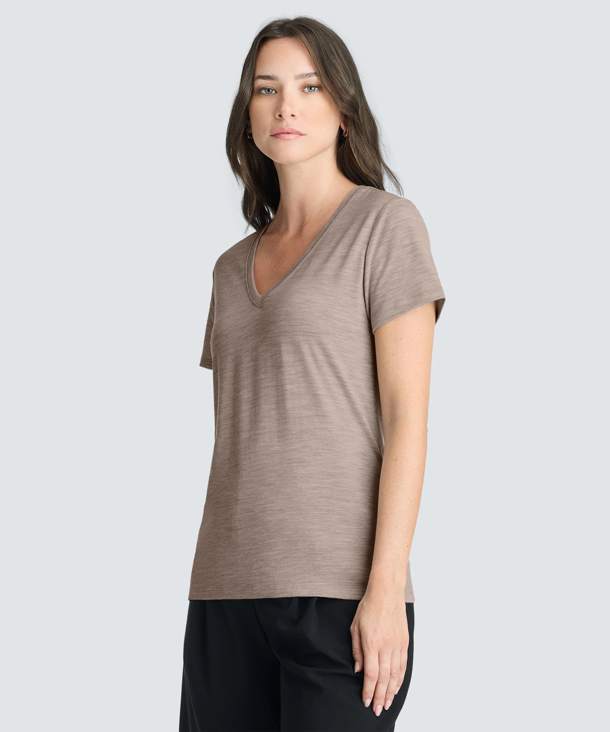 Women's Merino V-Neck T-Shirt - Image 110
