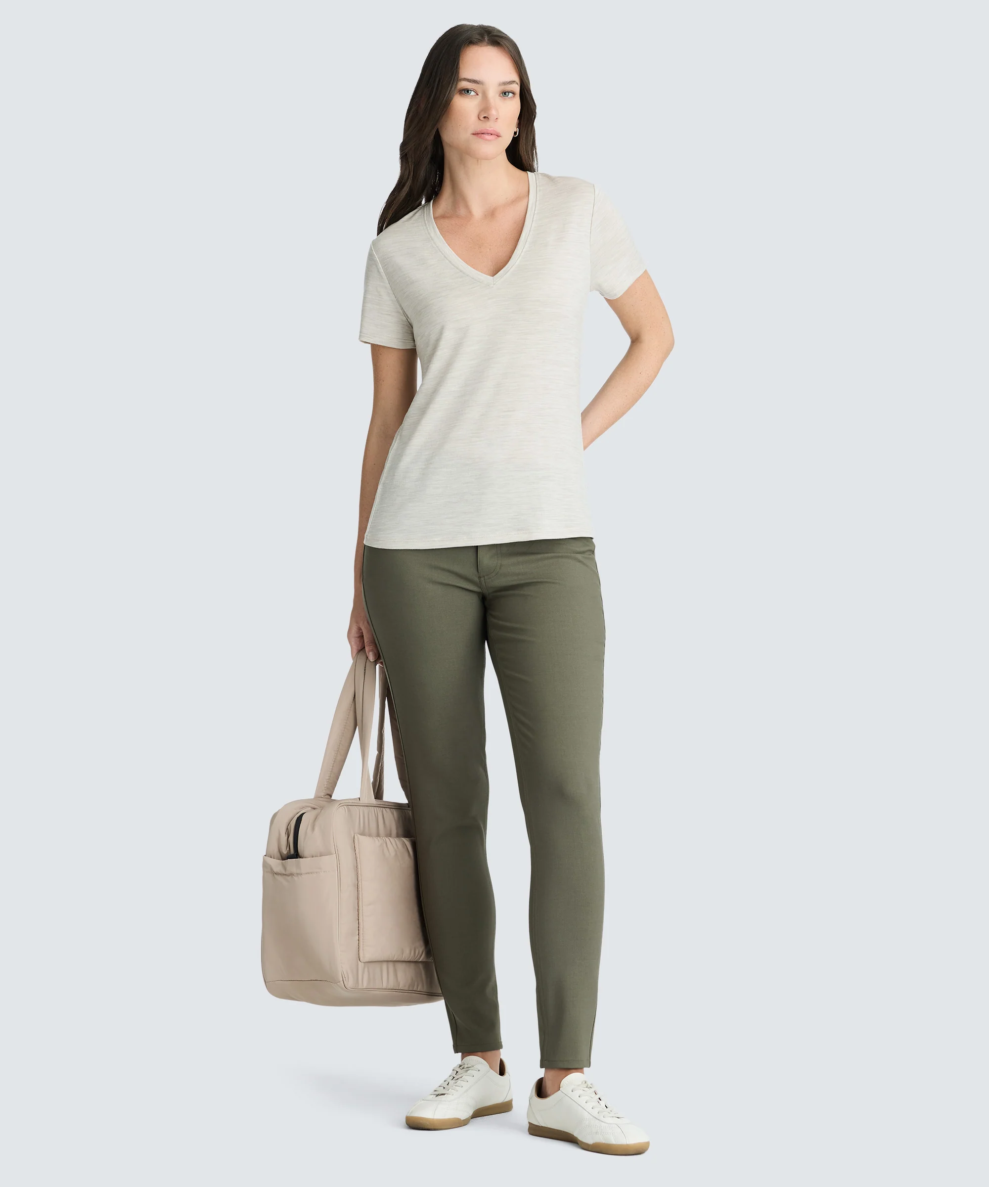 Women's Merino V-Neck T-Shirt - Image 34