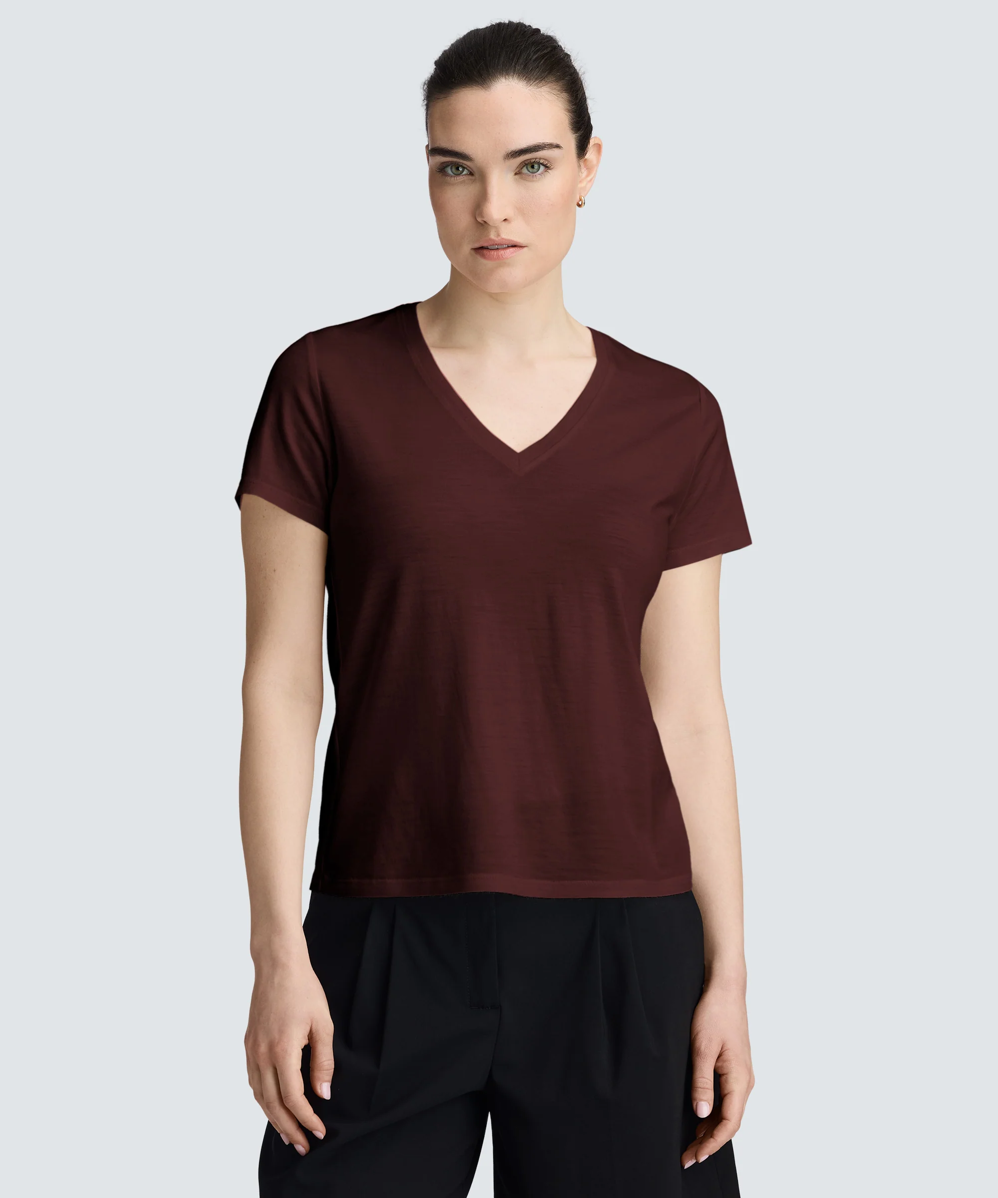Women's Merino V-Neck T-Shirt - Image 58