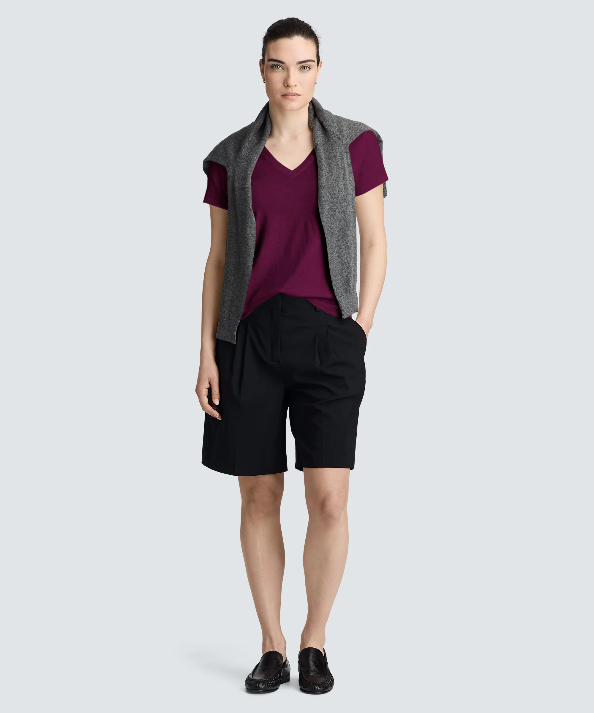 Women's Merino V-Neck T-Shirt - Image 65