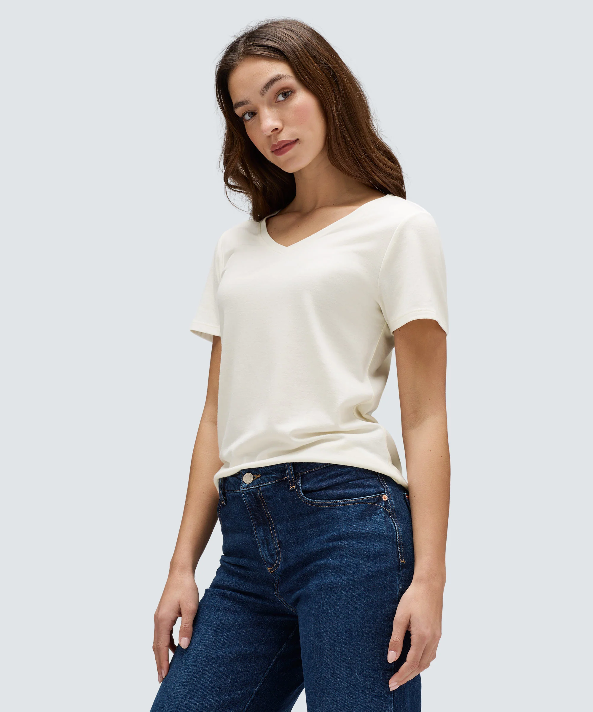 Women's Merino V-Neck T-Shirt - Image 75