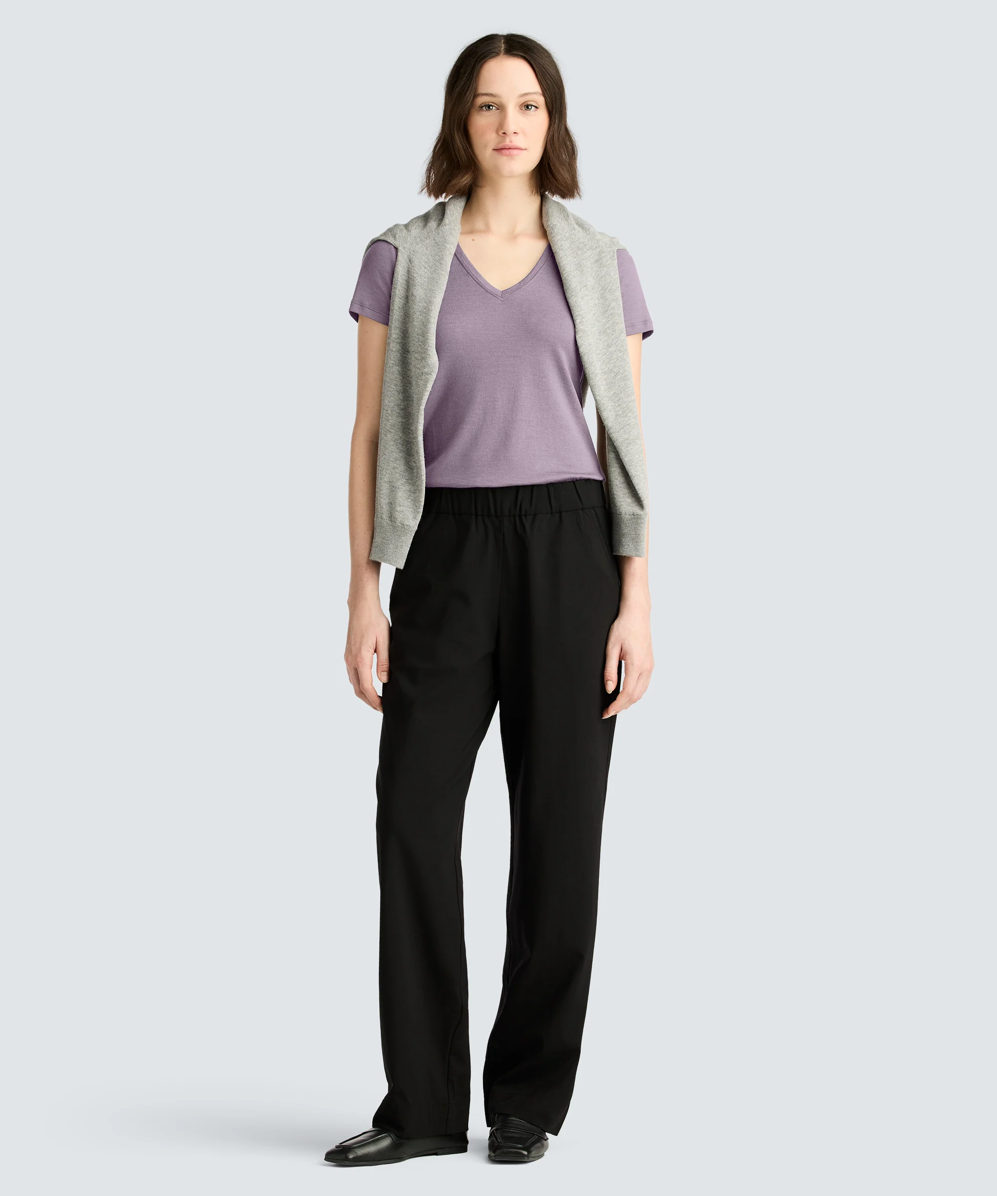 Women's Merino V-Neck T-Shirt - Image 86