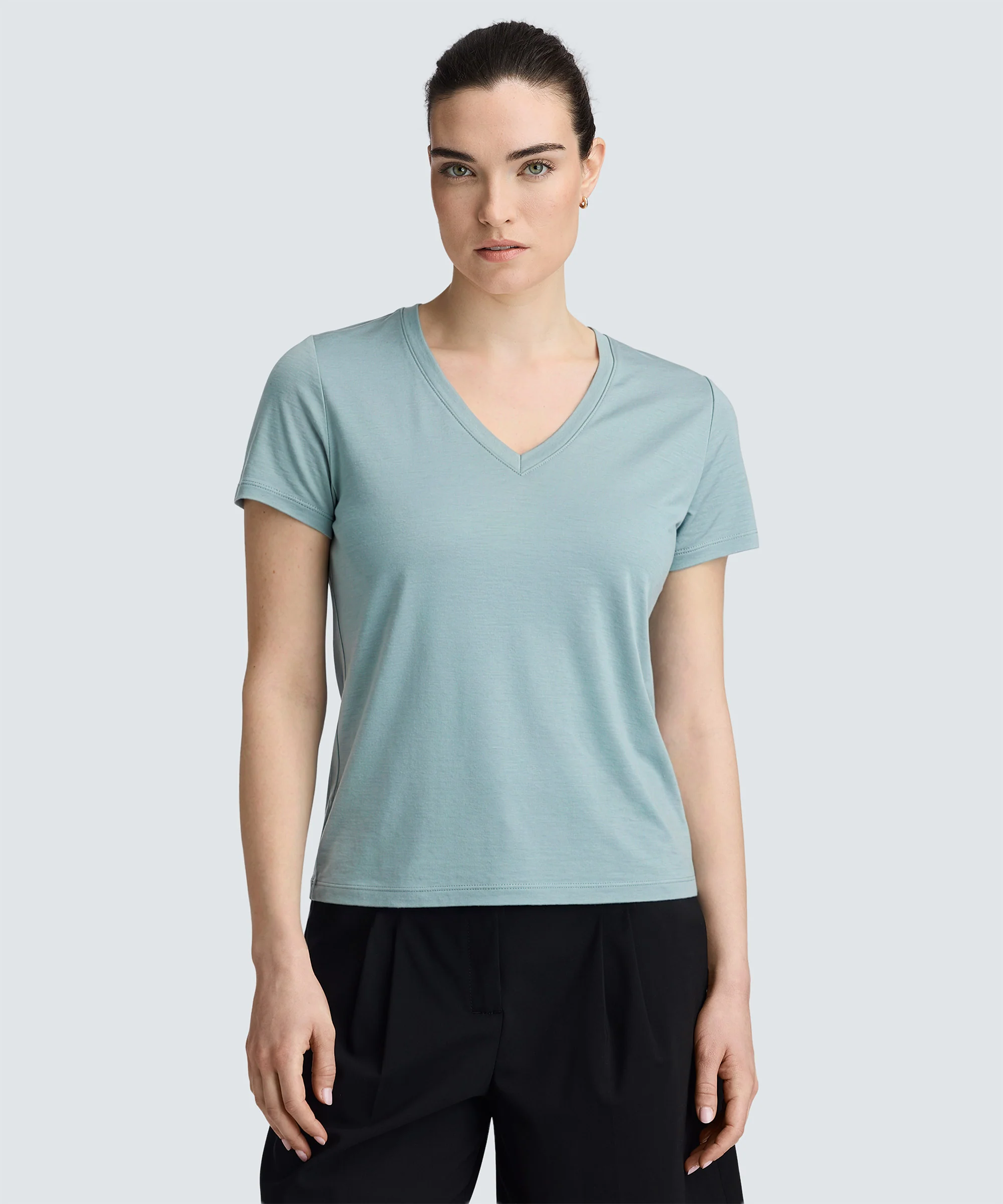 Women's Merino V-Neck T-Shirt - Image 95