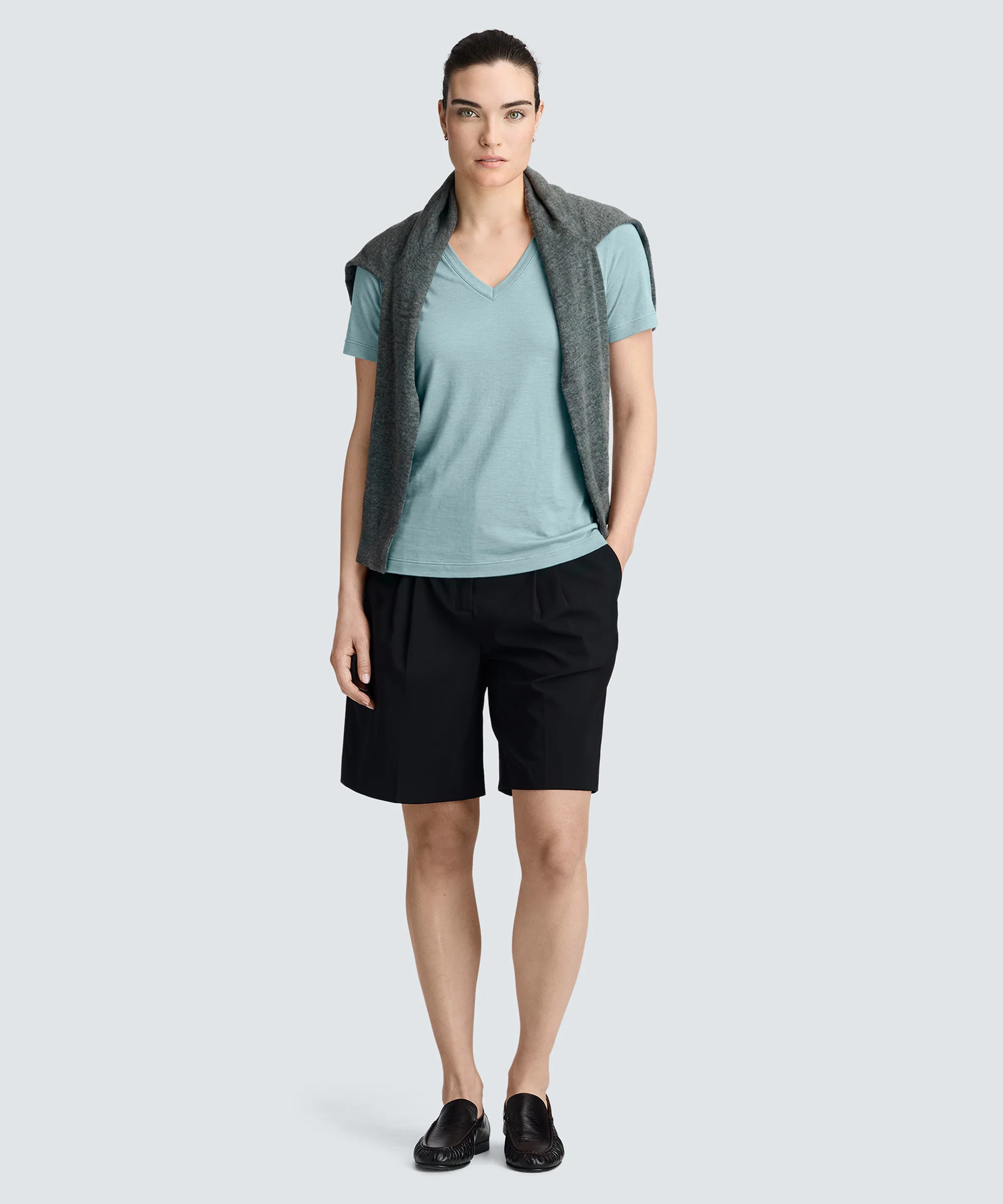 Women's Merino V-Neck T-Shirt - Image 96
