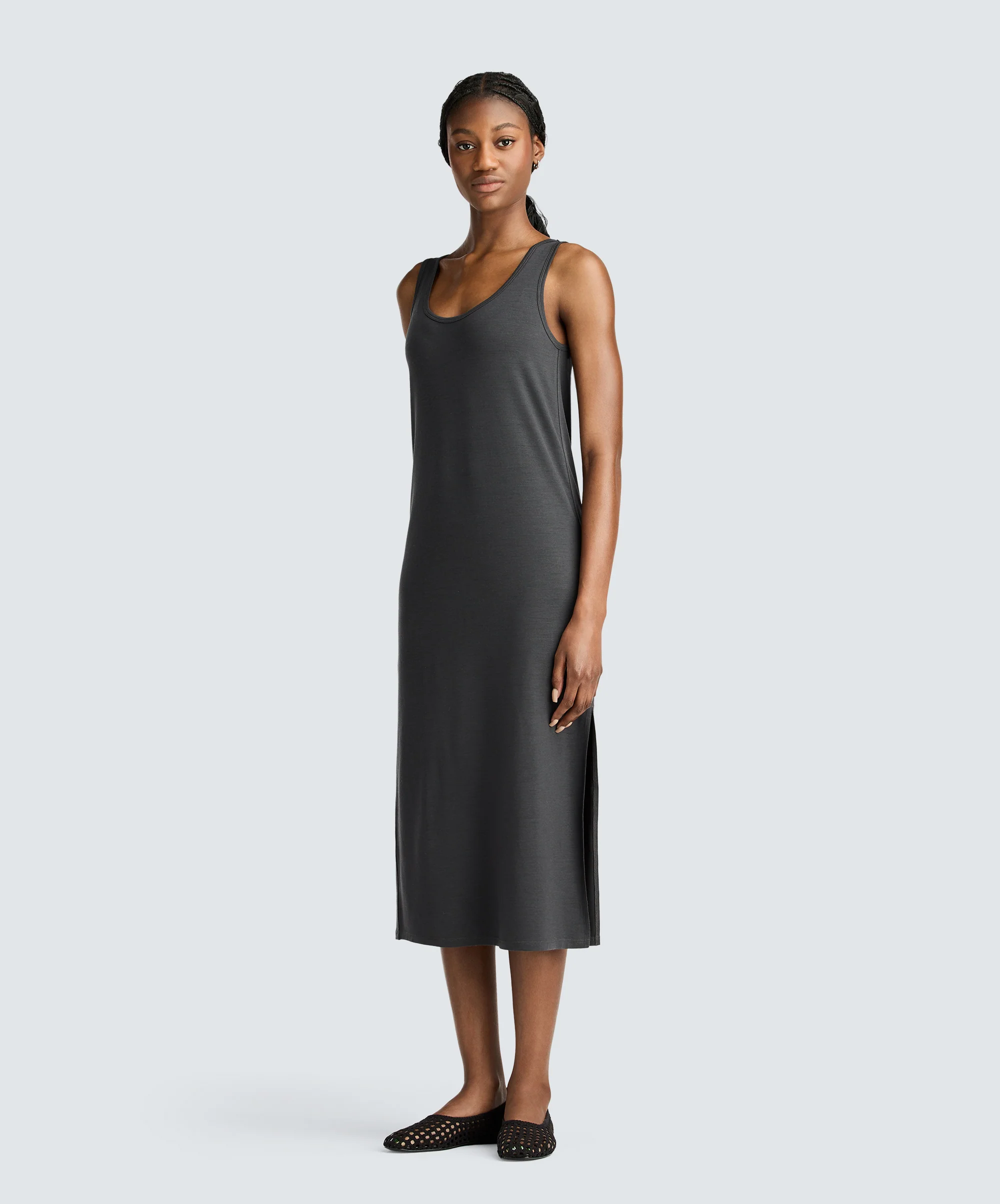 Women's Midi Merino Travel Dress - Image 11