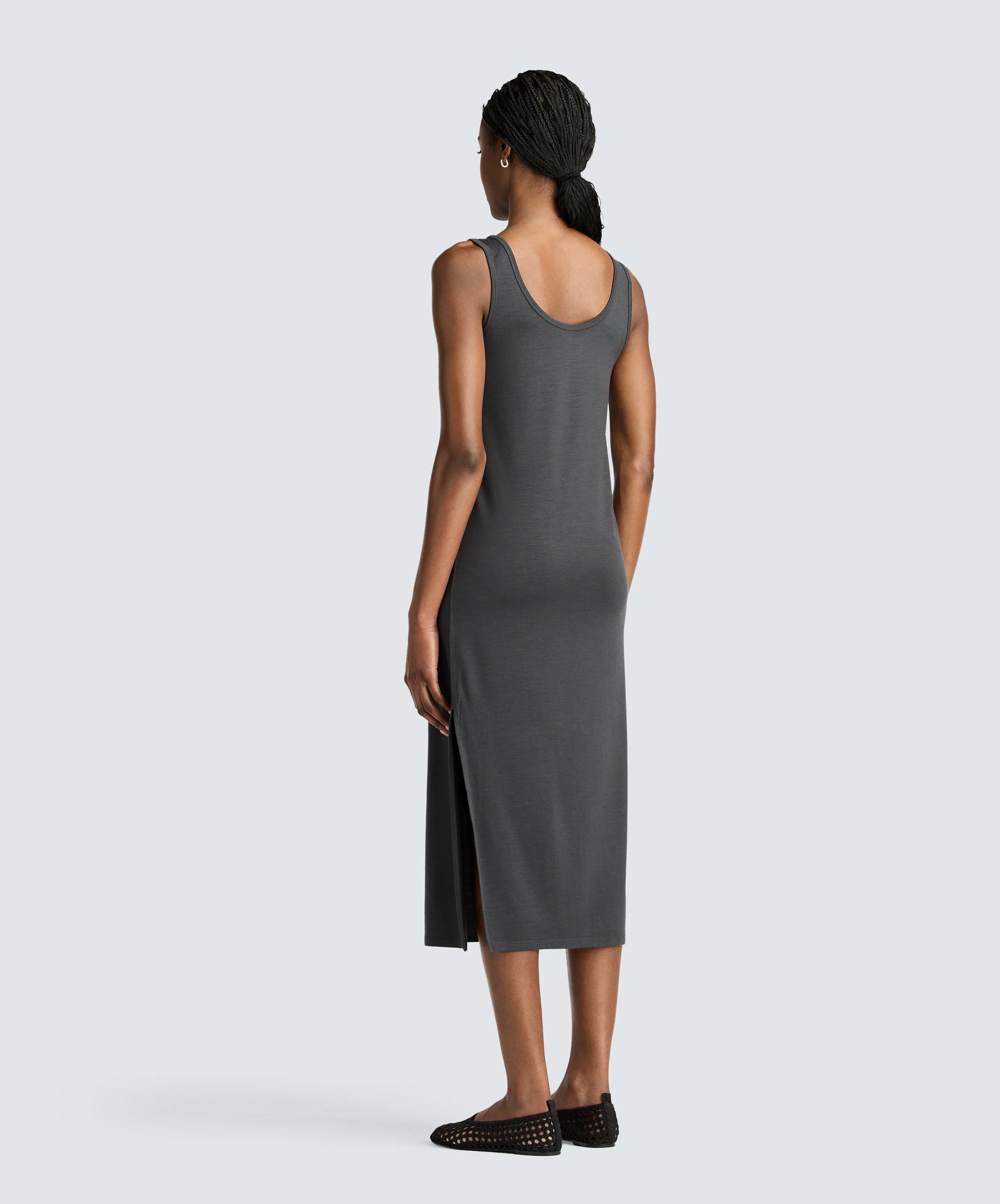 Women's Midi Merino Travel Dress - Image 14