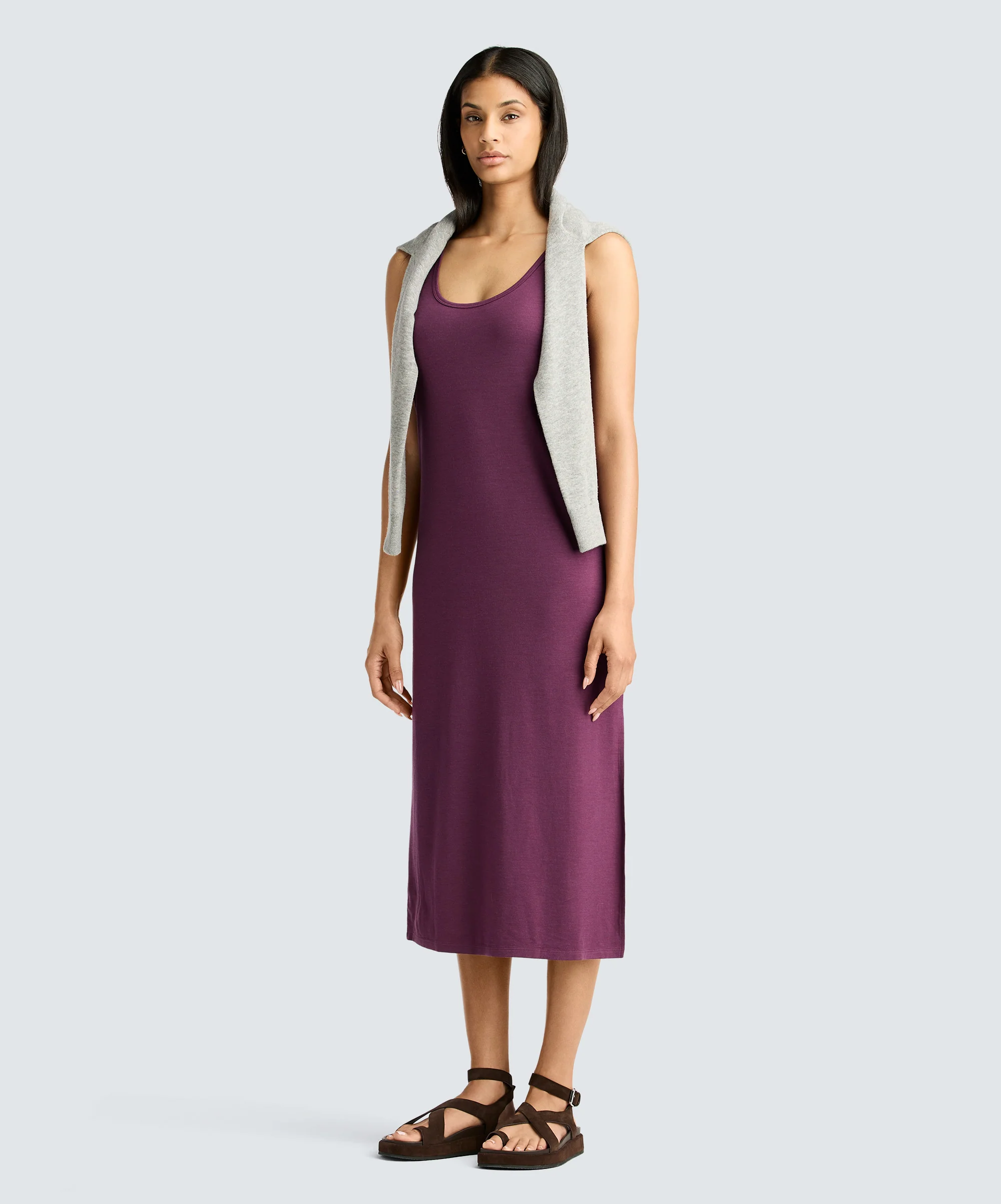 Women's Midi Merino Travel Dress - Image 18