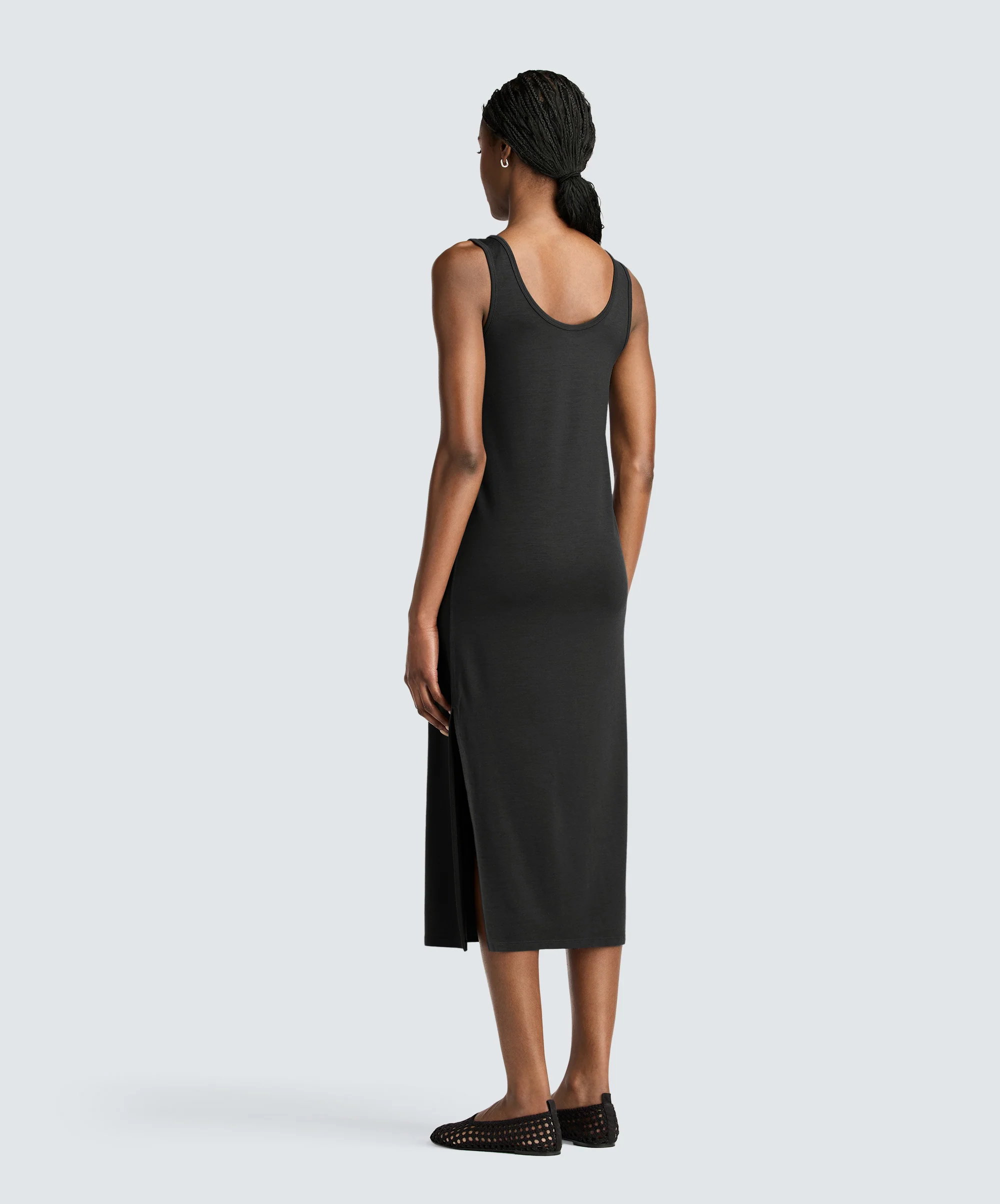 Women's Midi Merino Travel Dress - Image 4