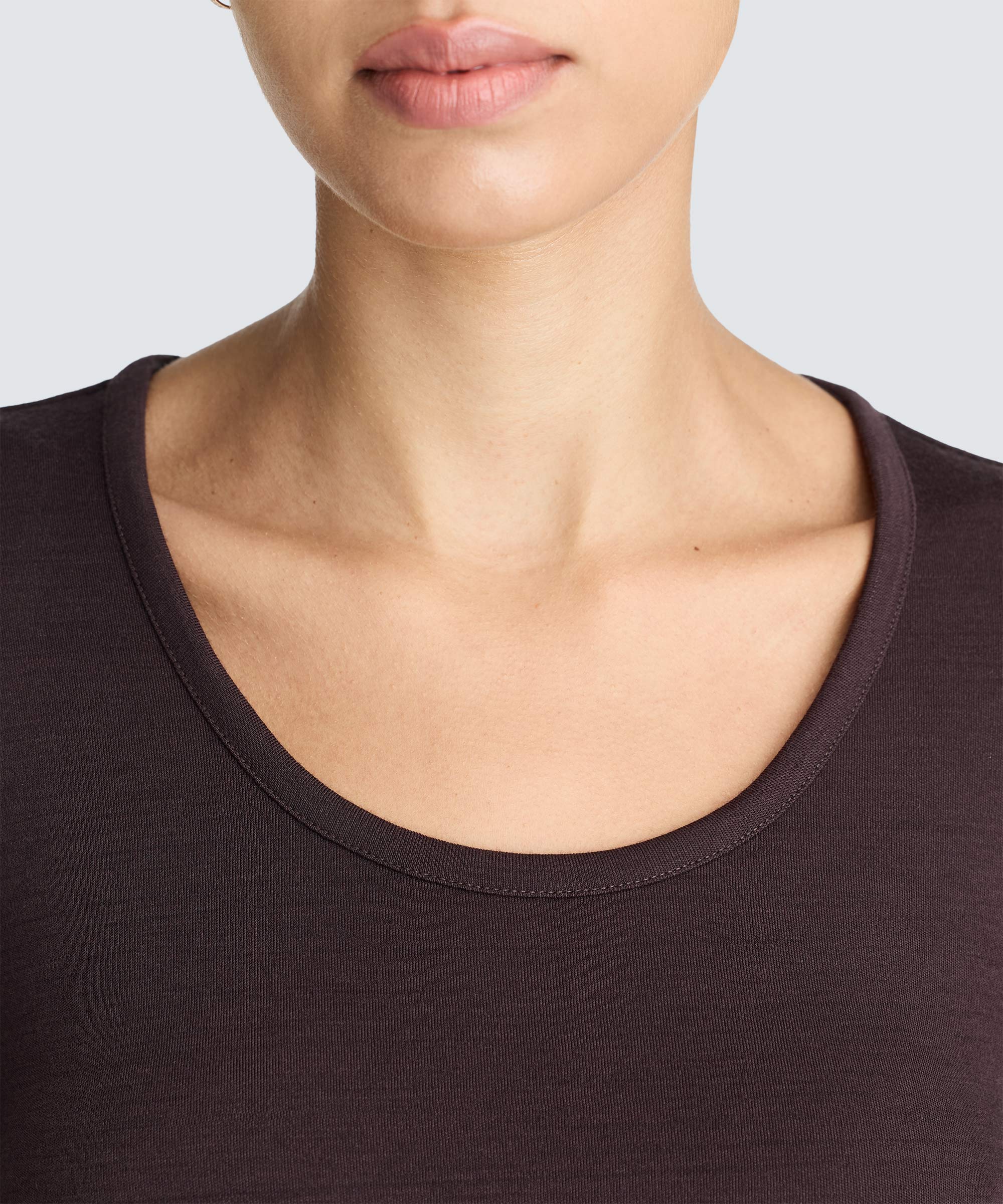 Women's Mini Merino Long Sleeve Dress - Image 11