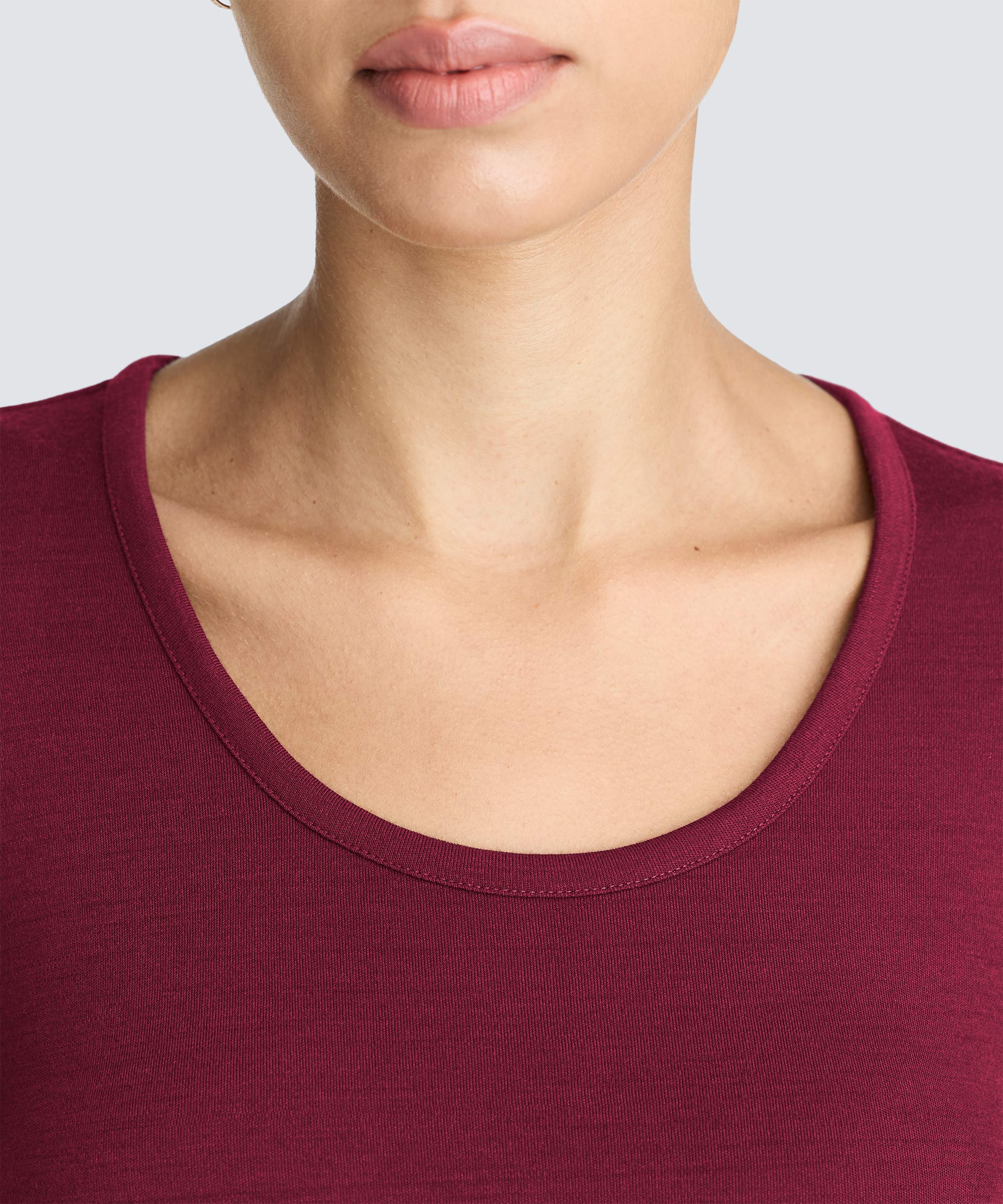 Women's Mini Merino Long Sleeve Dress - Image 24