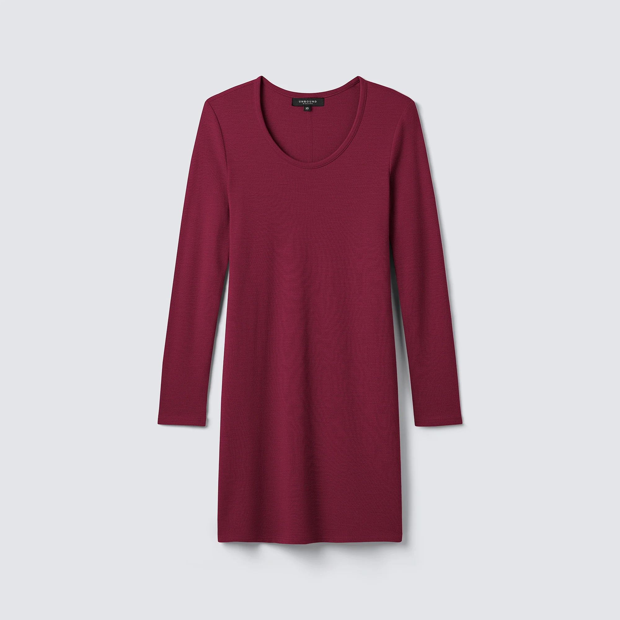 Women's Mini Merino Long Sleeve Dress - Image 26