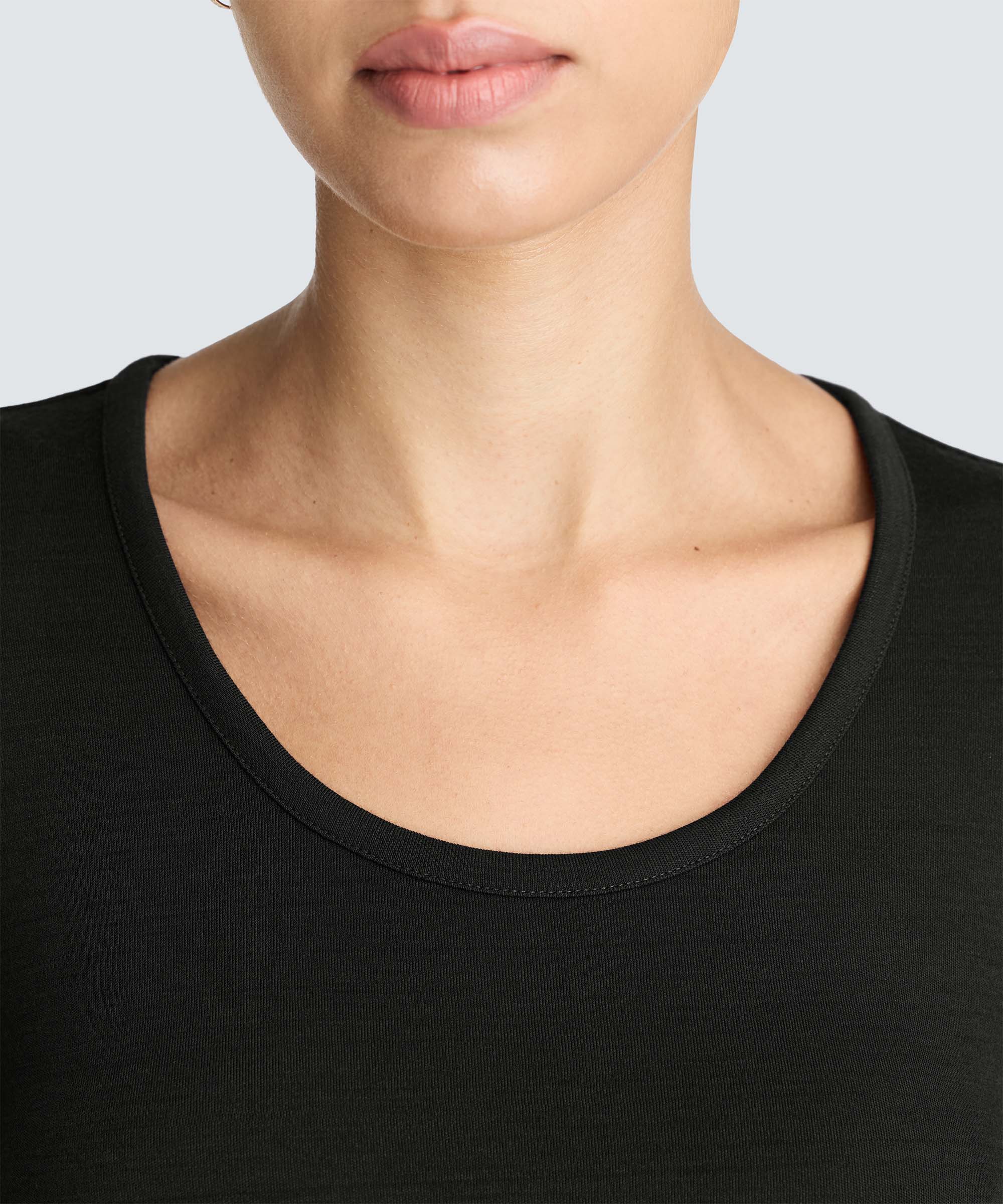 Women's Mini Merino Long Sleeve Dress - Image 5