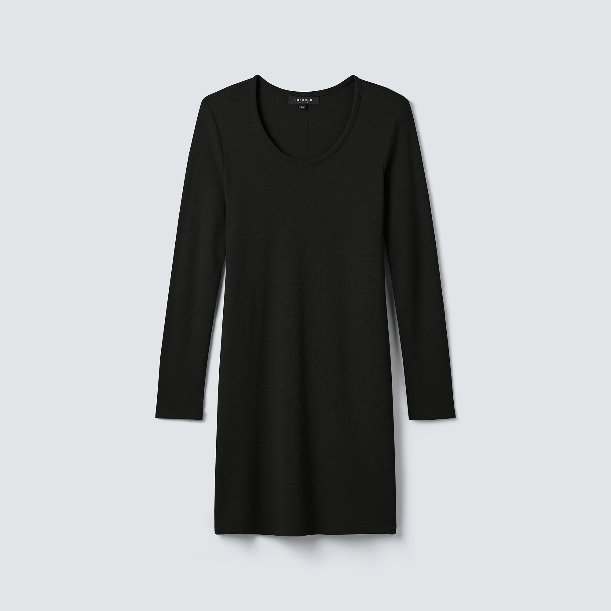 Women's Mini Merino Long Sleeve Dress - Image 6