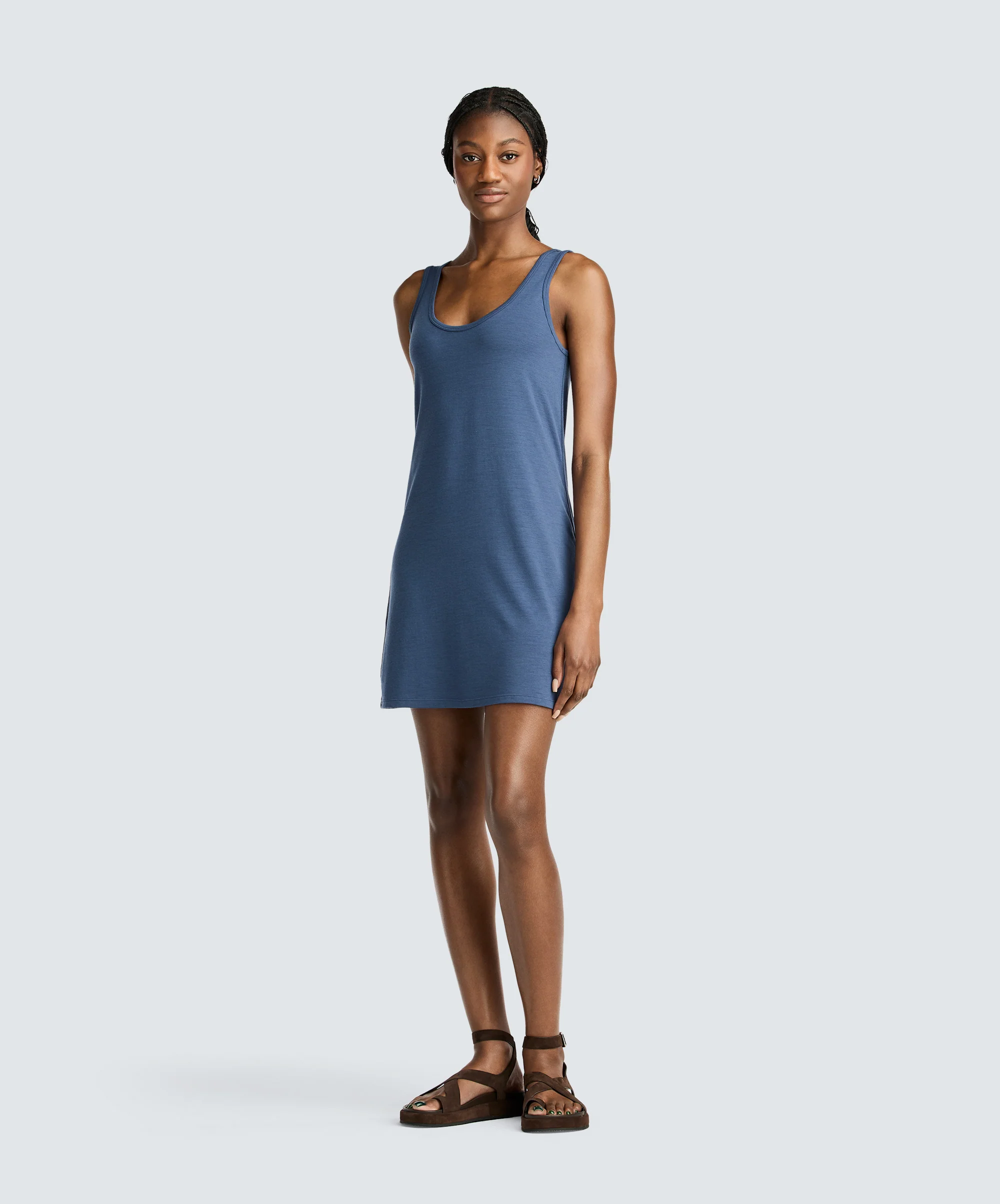 Women's Mini Merino Tank Dress - Image 11