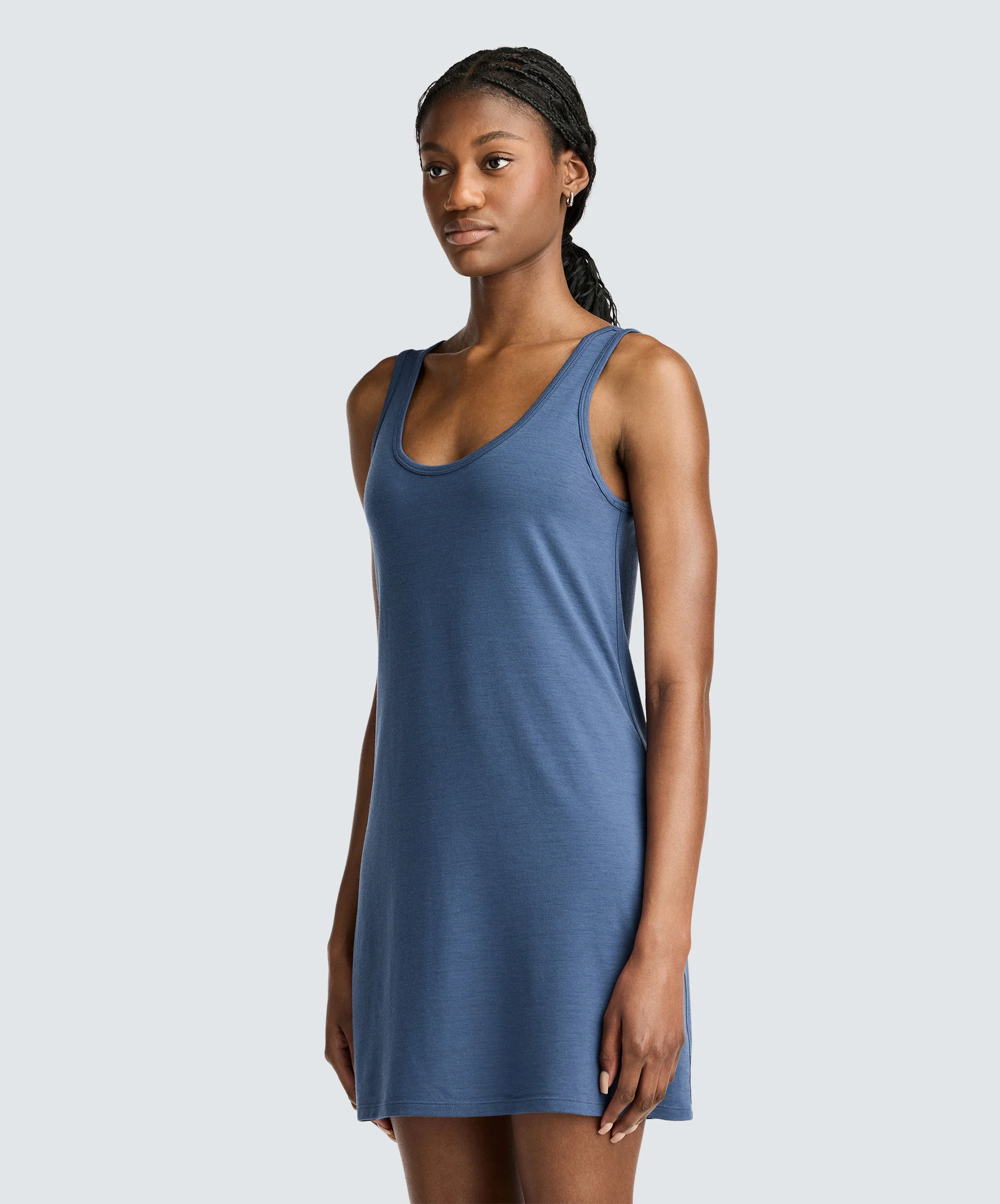 Women's Mini Merino Tank Dress - Image 12