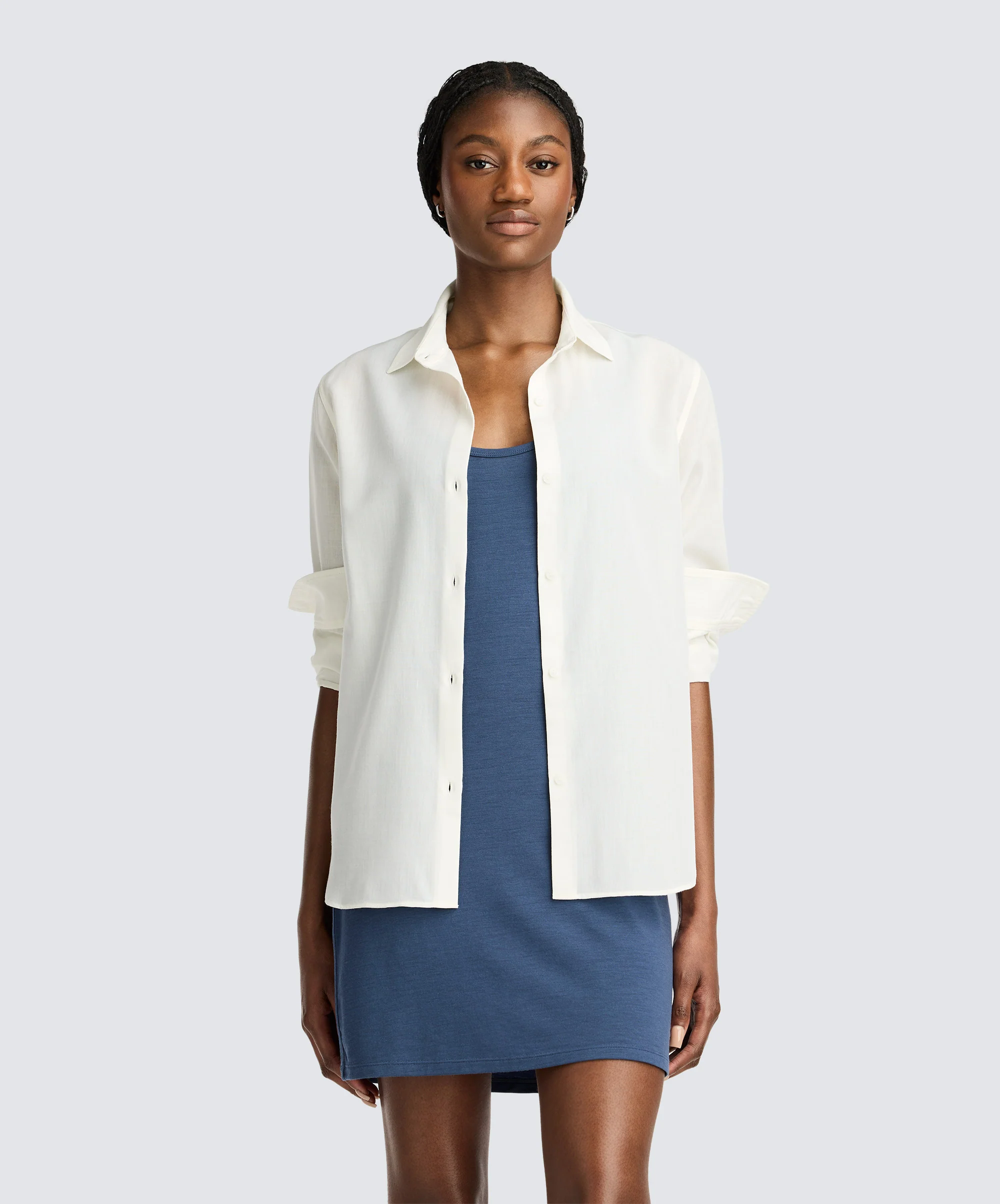 Women's Mini Merino Tank Dress - Image 13