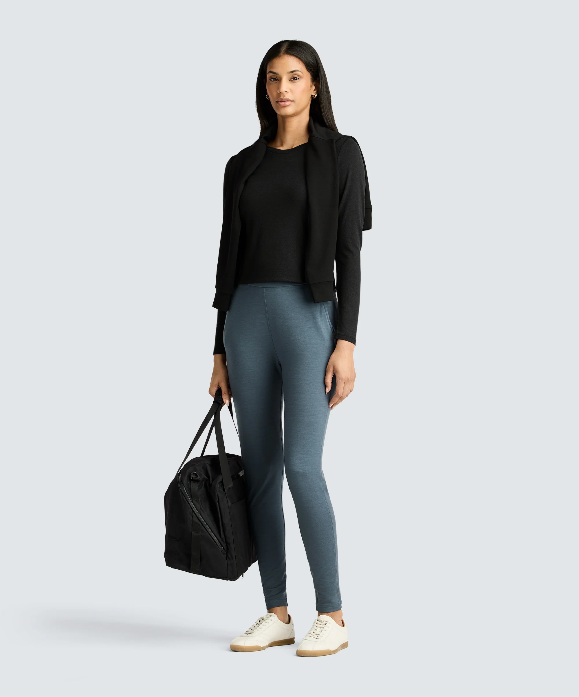 Women's Long Sleeve Merino Crew - Image 14