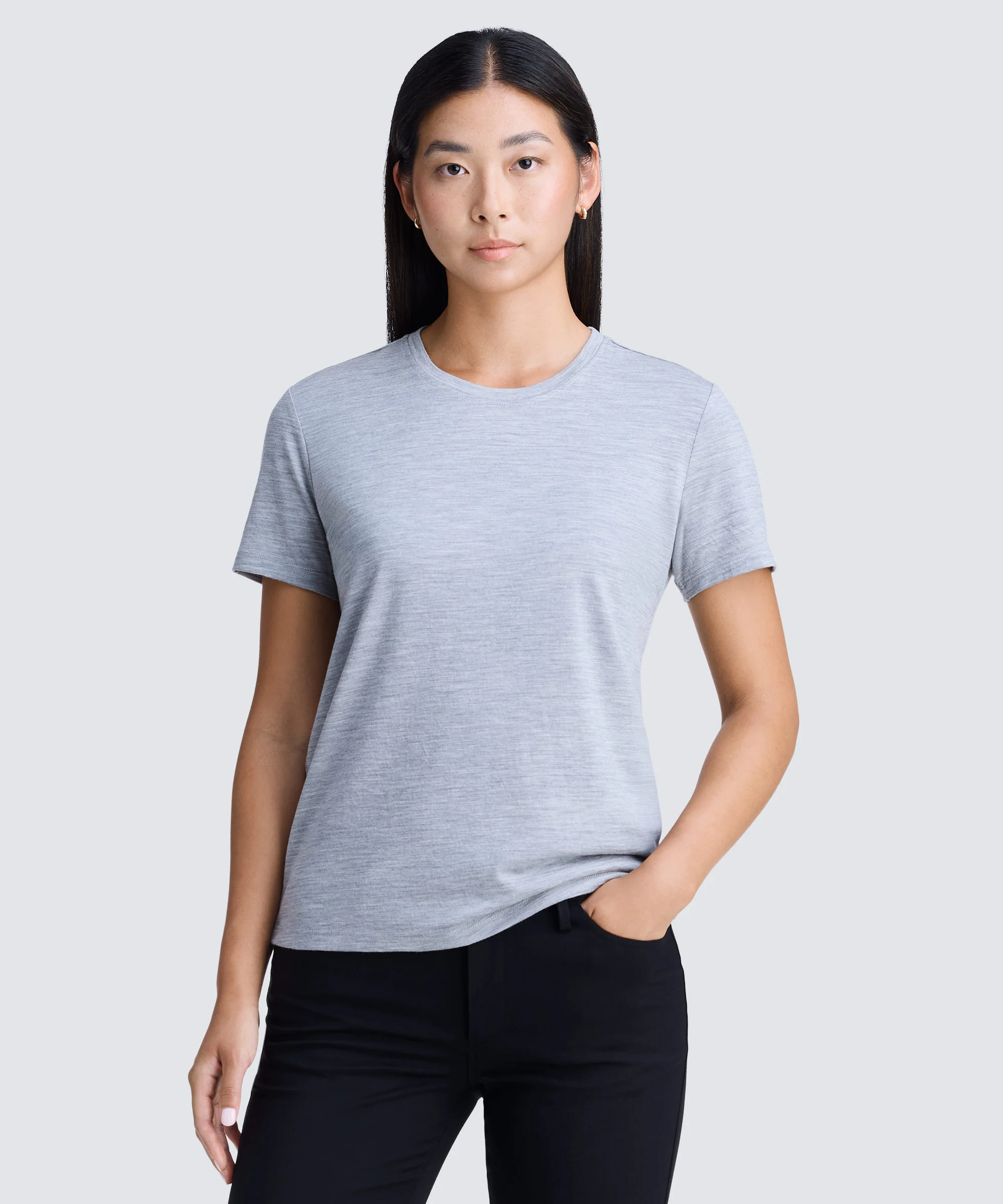 Women's Merino Crew Neck T-Shirt - Image 34