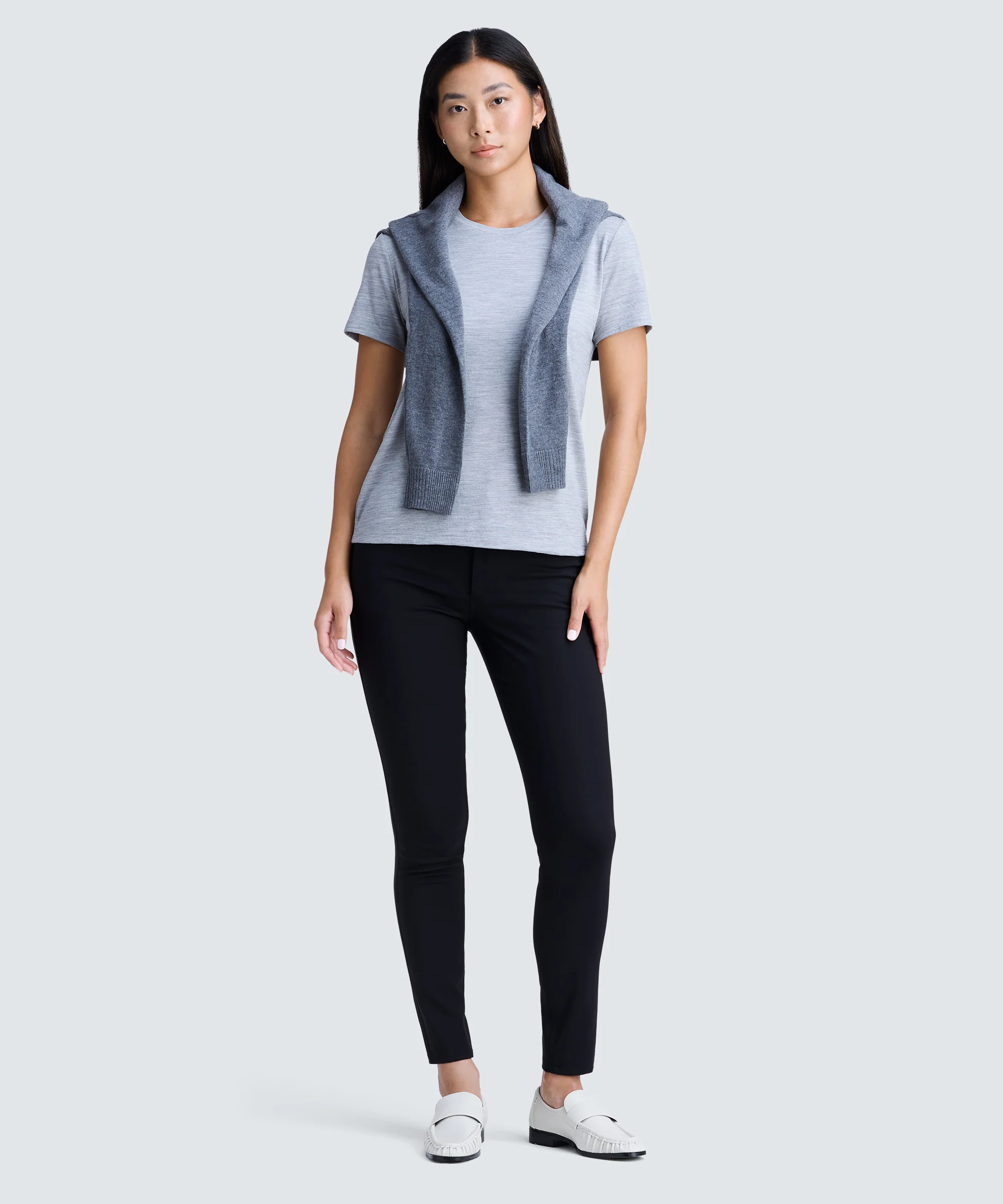 Women's Merino Crew Neck T-Shirt - Image 35