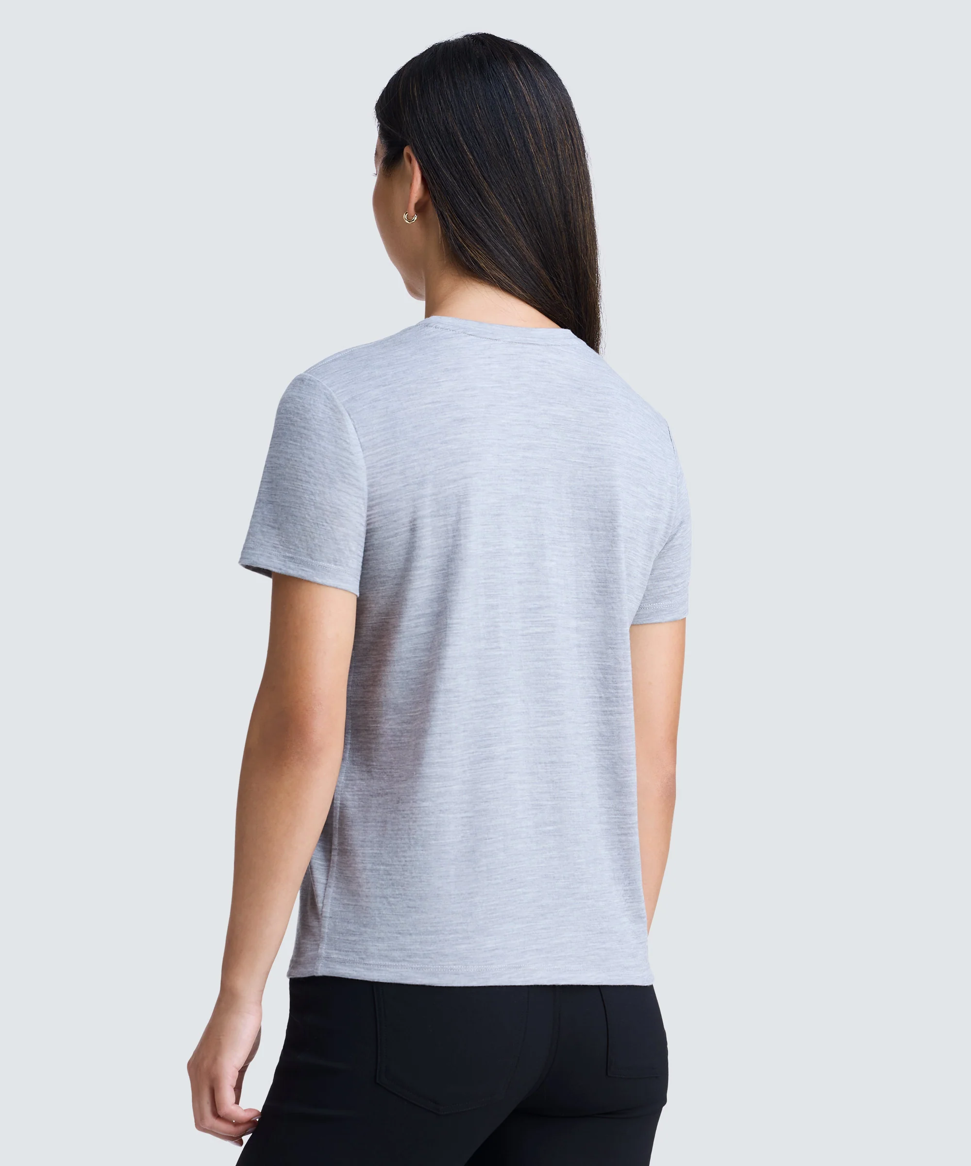 Women's Merino Crew Neck T-Shirt - Image 37