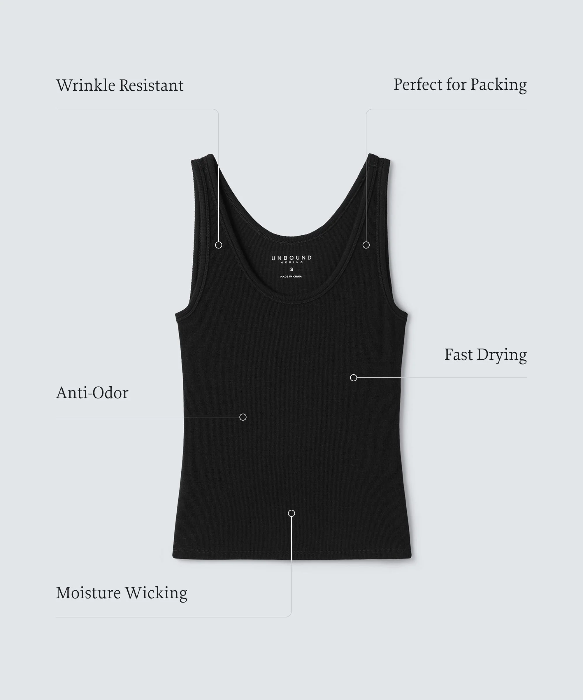 Women's Petite Merino Rib Scoop Neck Tank - Image 12