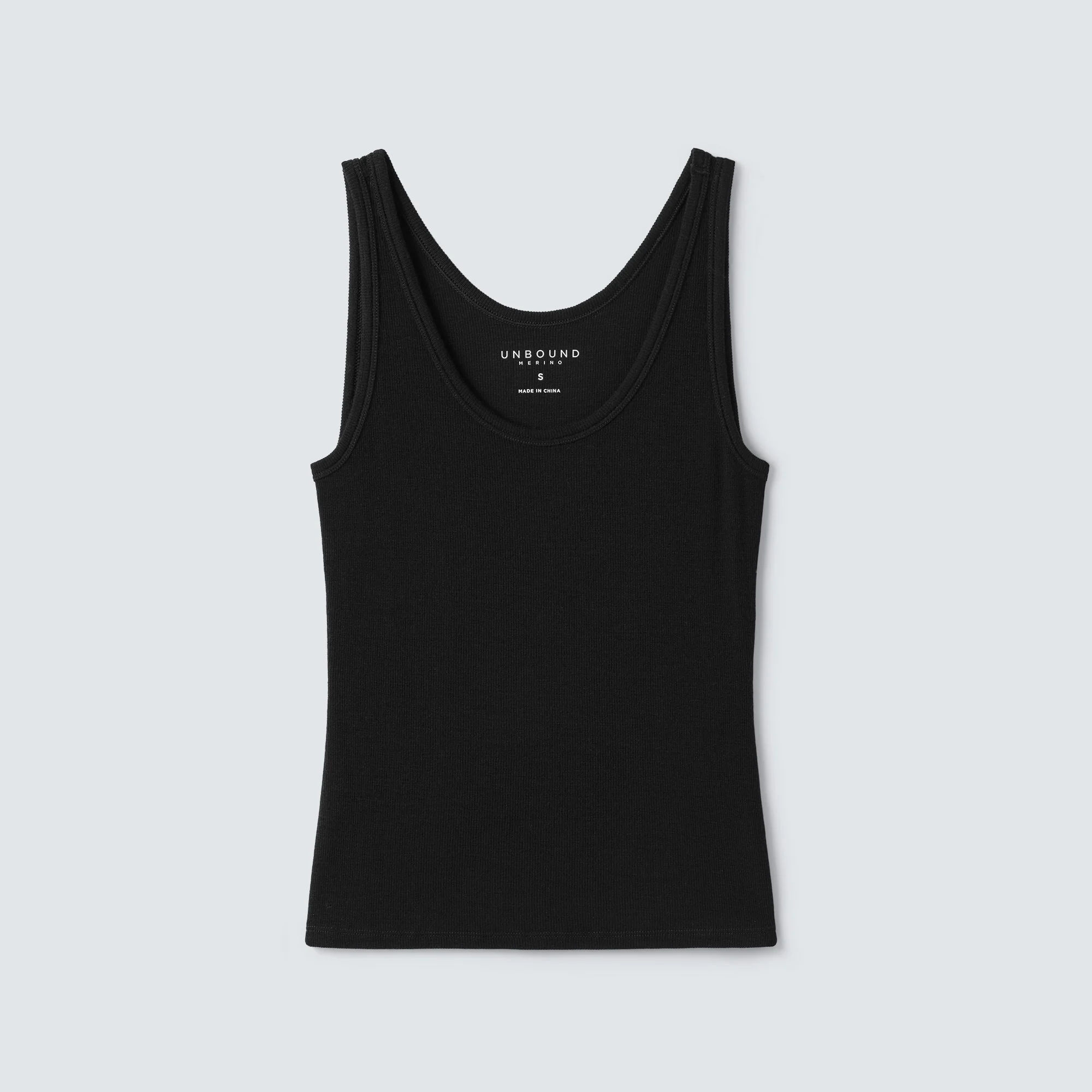 Women's Merino Rib Scoop Neck Tank - Image 10