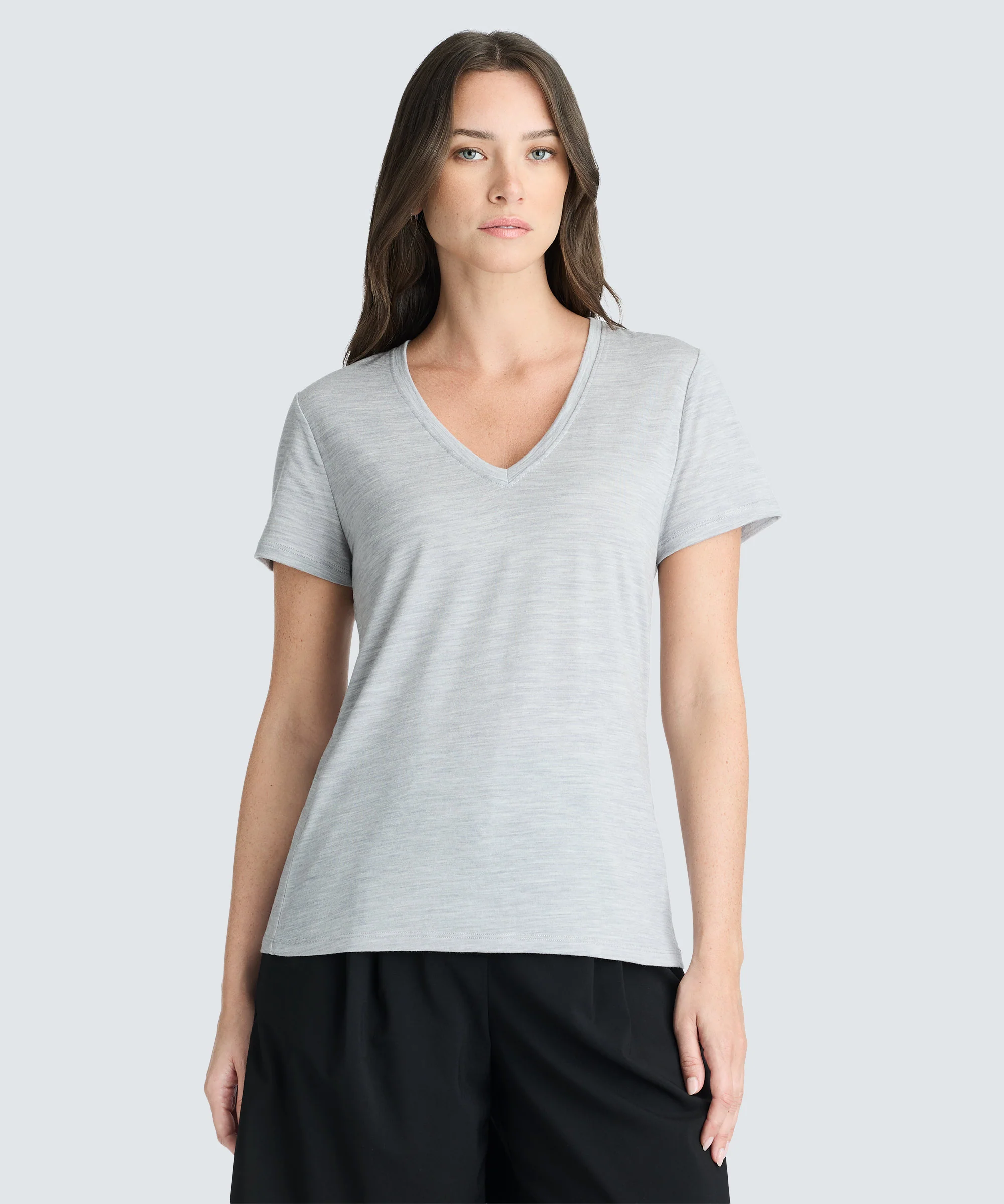 Women's Merino V-Neck T-Shirt - Image 12