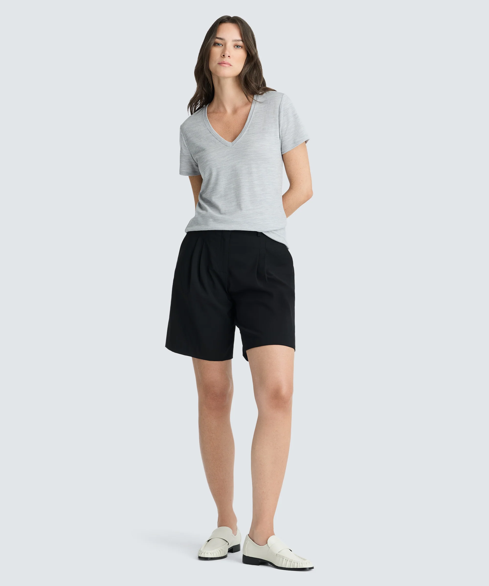 Women's Merino V-Neck T-Shirt - Image 13