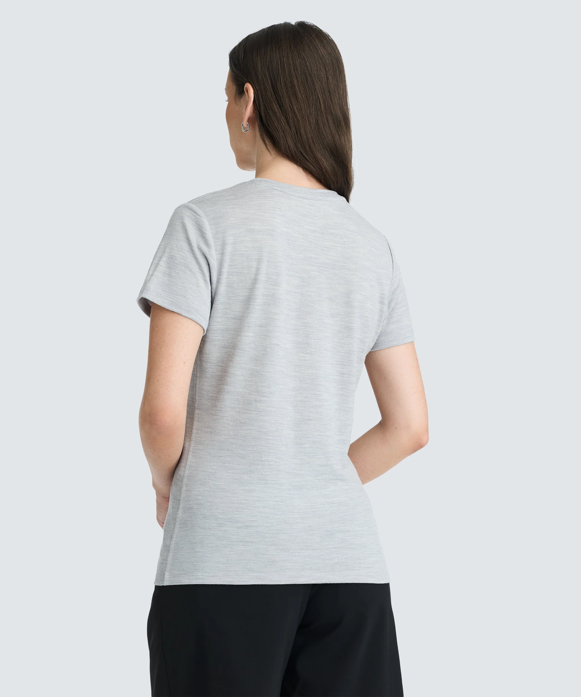 Women's Merino V-Neck T-Shirt - Image 16