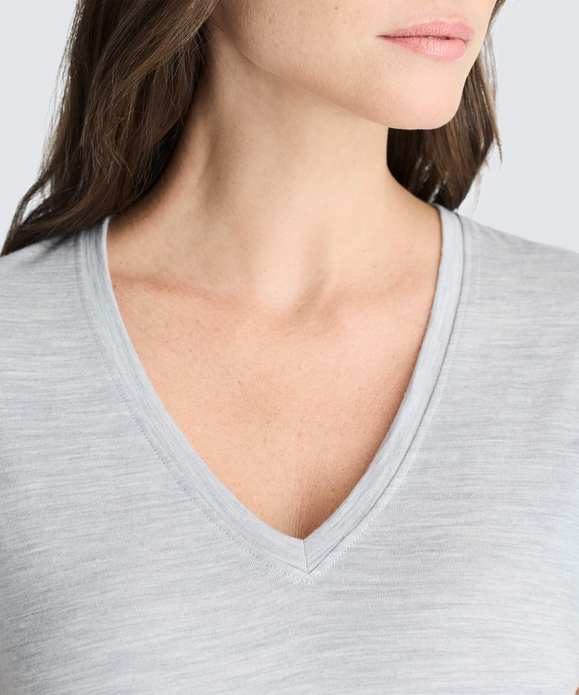 Women's Merino V-Neck T-Shirt - Image 14
