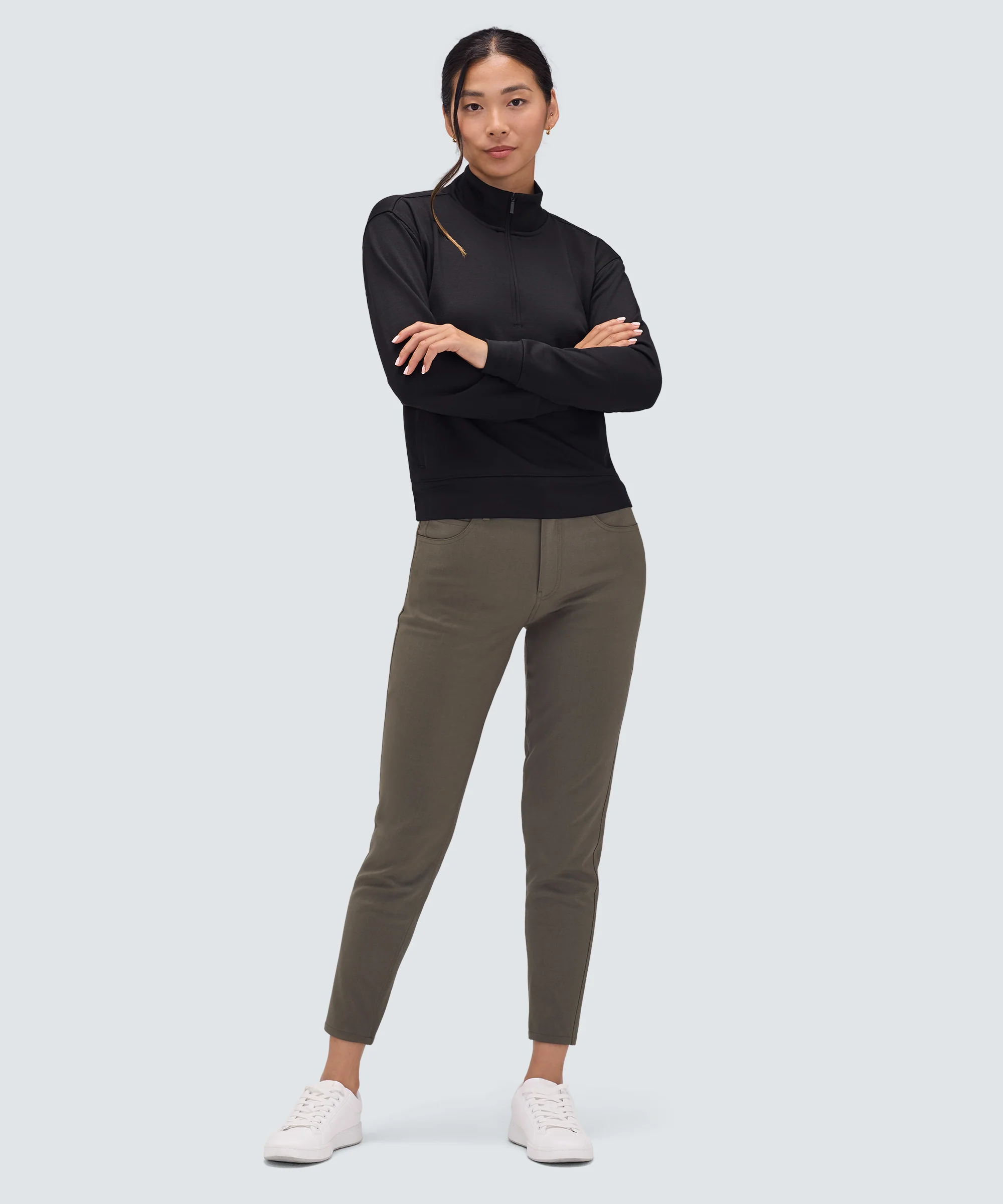 Women's Merino Transit Quarter Zip - Image 3