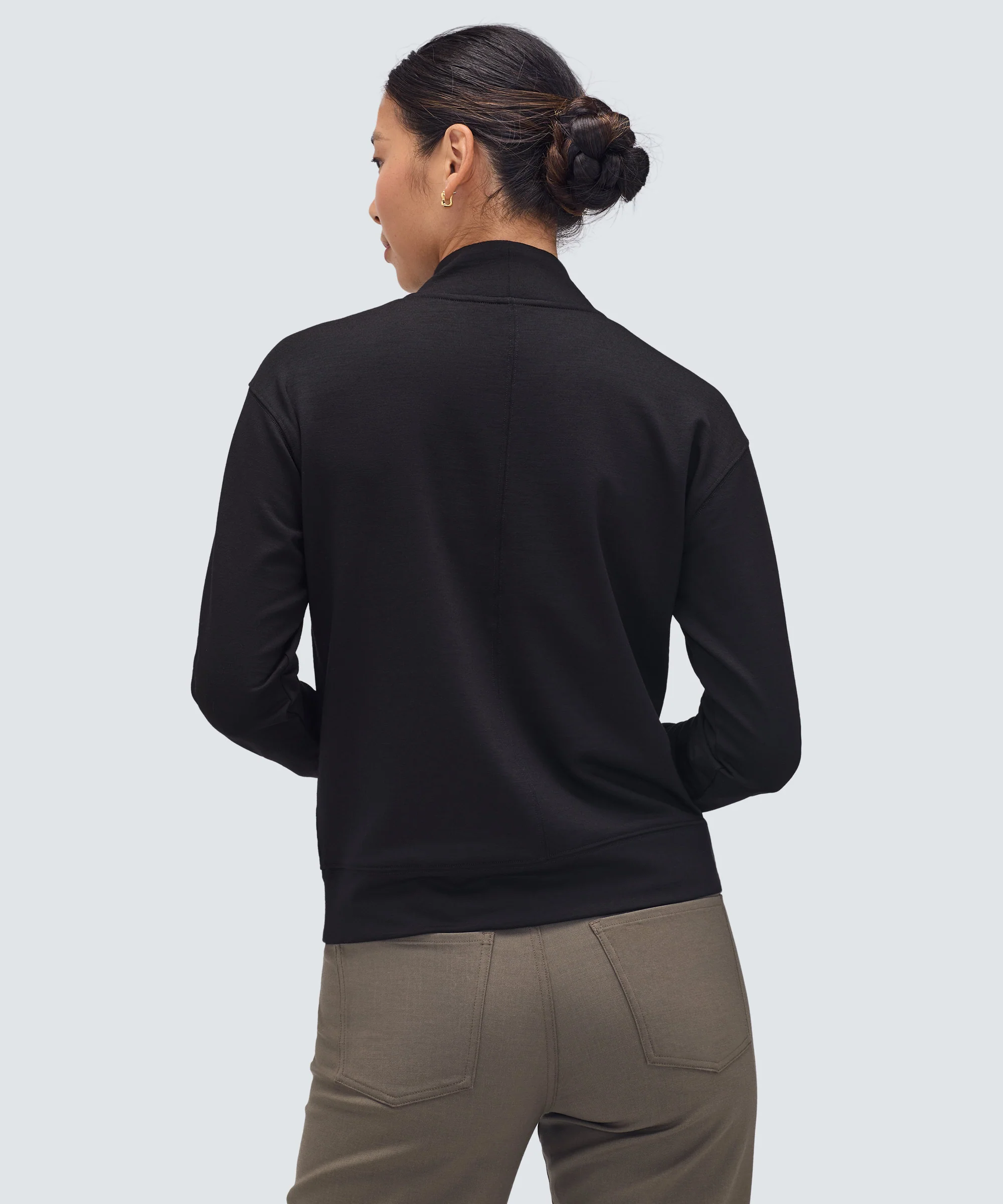 Women's Merino Transit Quarter Zip - Image 5